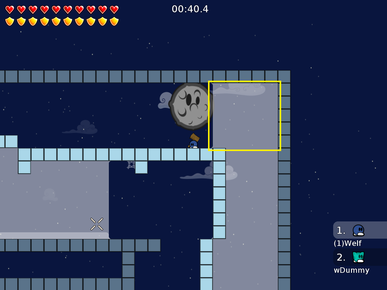 remove freeze, its annoying if you fail there (suggestion)