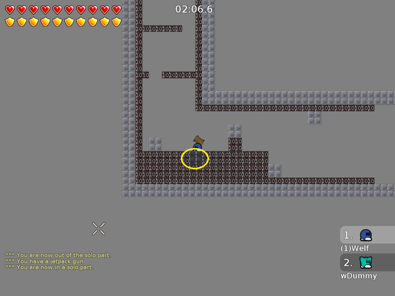 for entitie players, remove freeze here