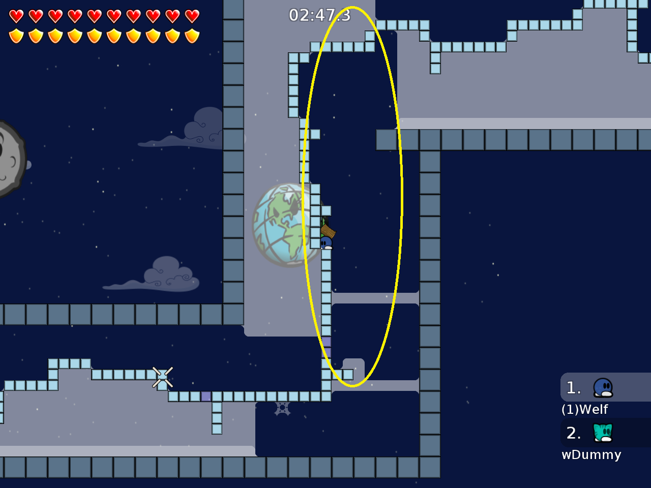 here 1 guy has to do 2 parts and the other just this short easy one, he might get bored