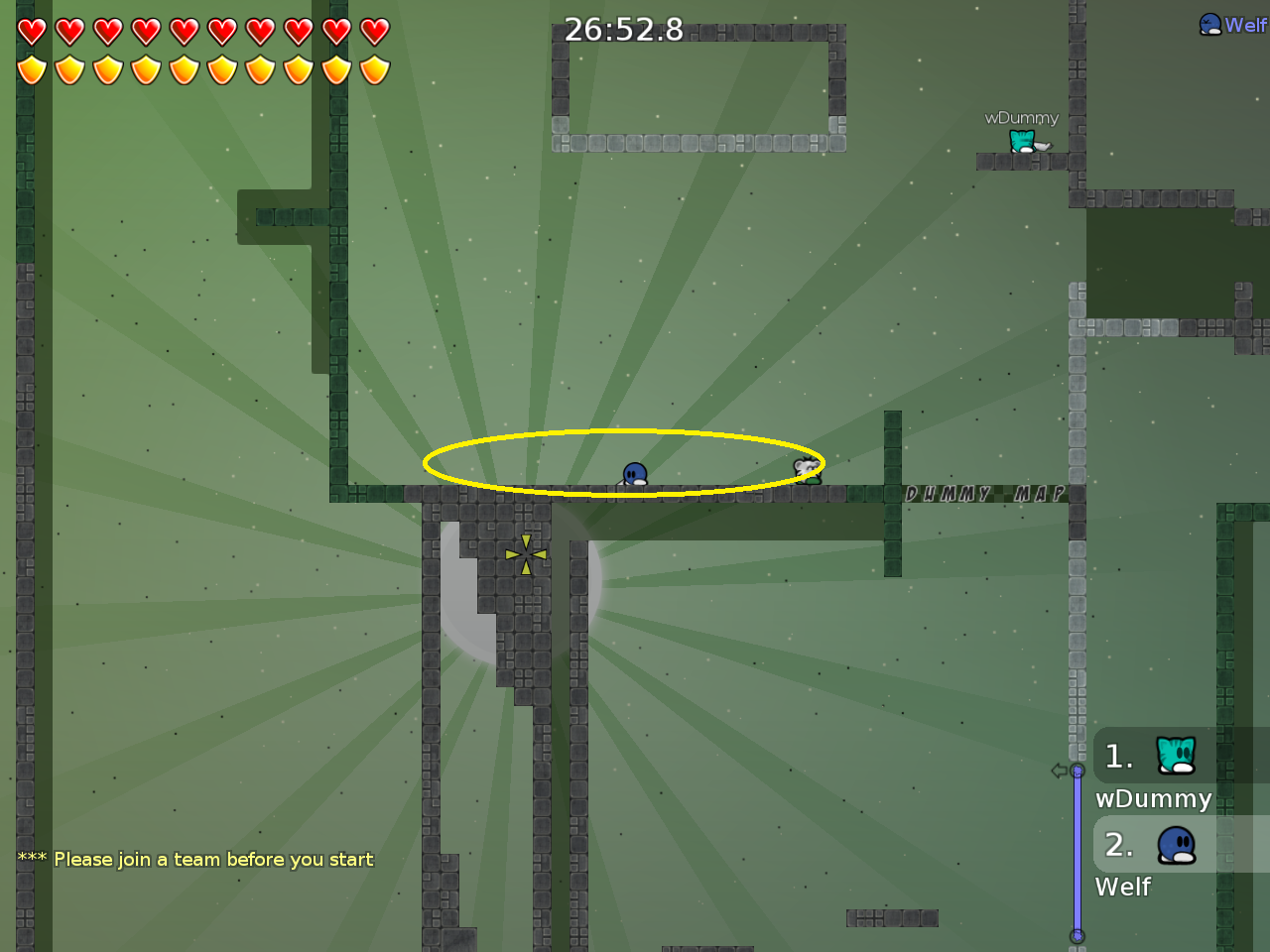 you can add something like &quot;by Meliodafu&quot; and add entities off