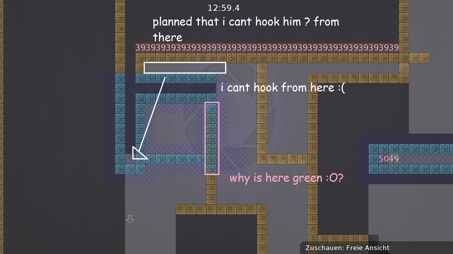 is this for sure, that i cant hook here? o.O