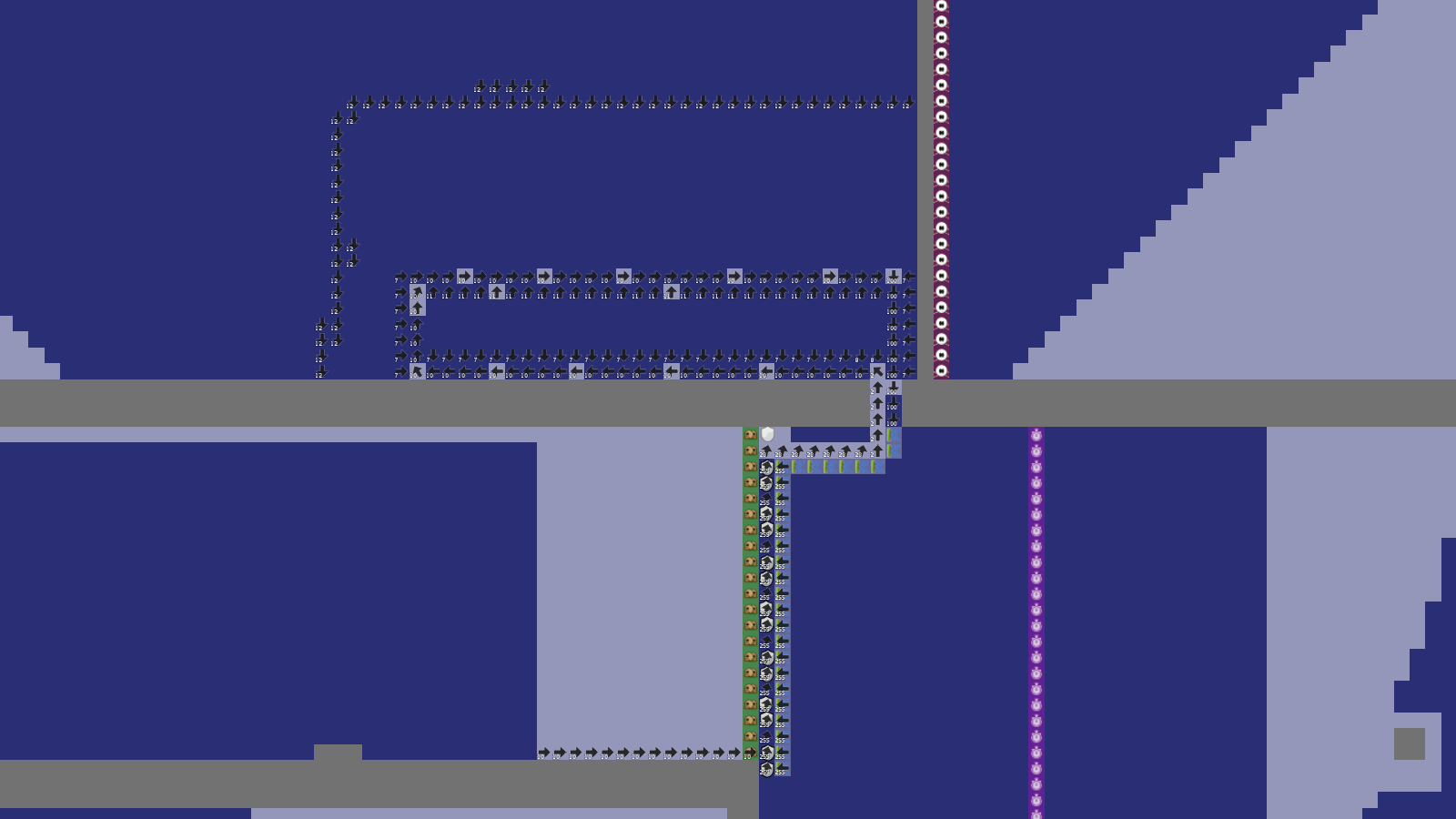 well, these arrows are quite nice, but maybe you should remove them or mark them at least a little bit.