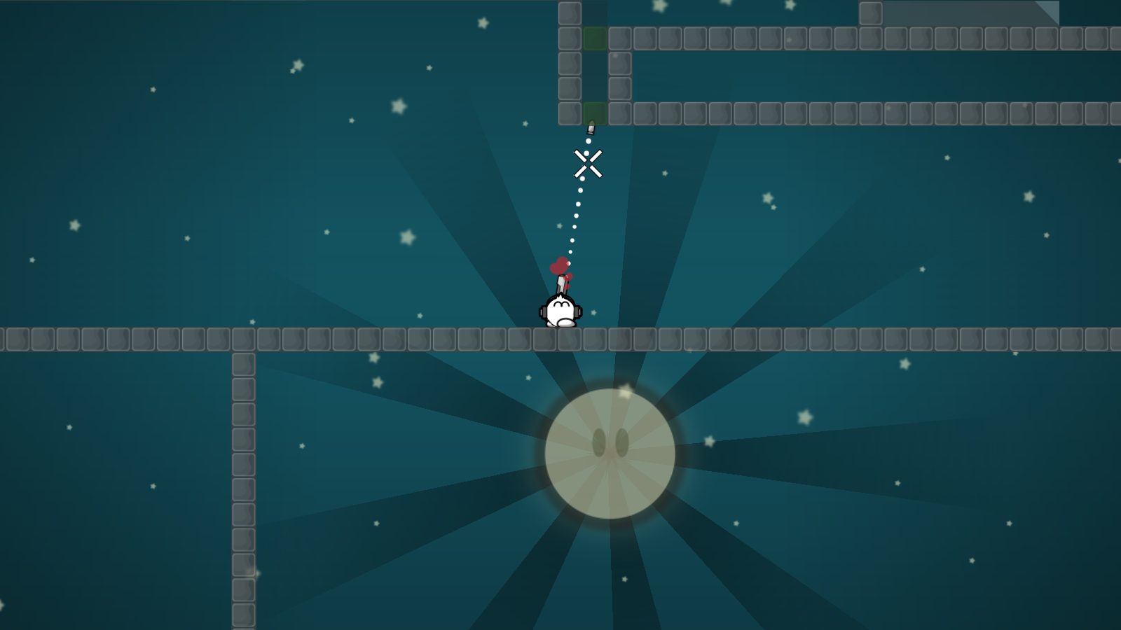 i know it is intended, but it would be nice if you could add a hookthrough-entitie there, so you can hook from both sides