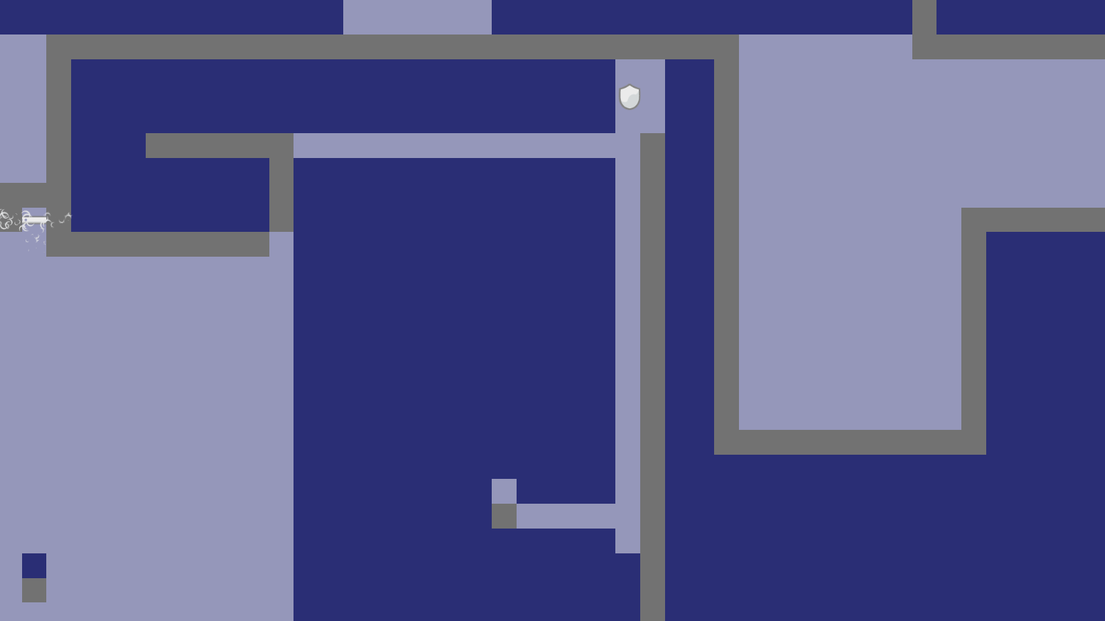 uhm, you can easily fail there if not both can get to the left thorugh the shield-freeze at the first try