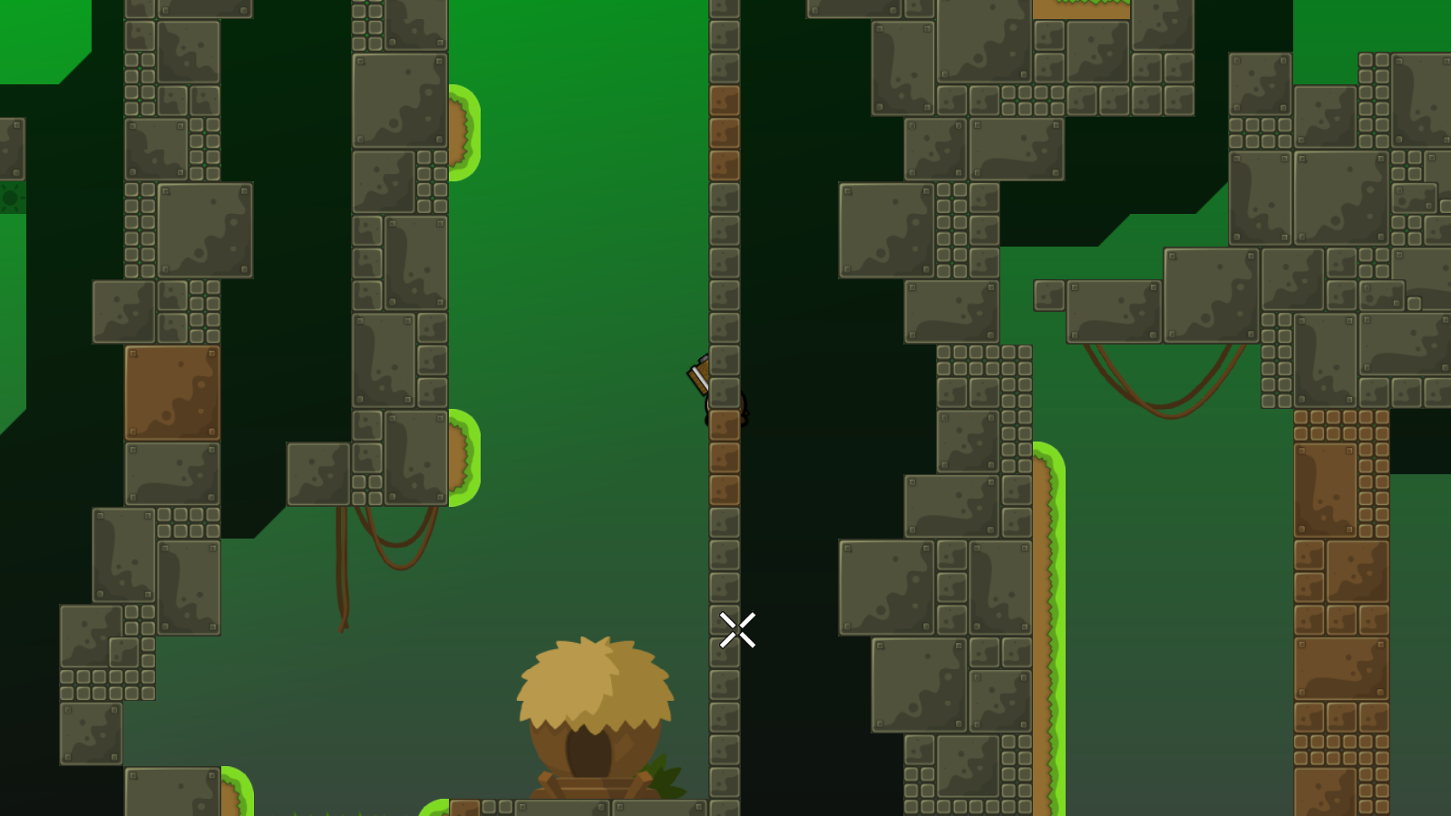 maybe hookthrough for the whole wall?