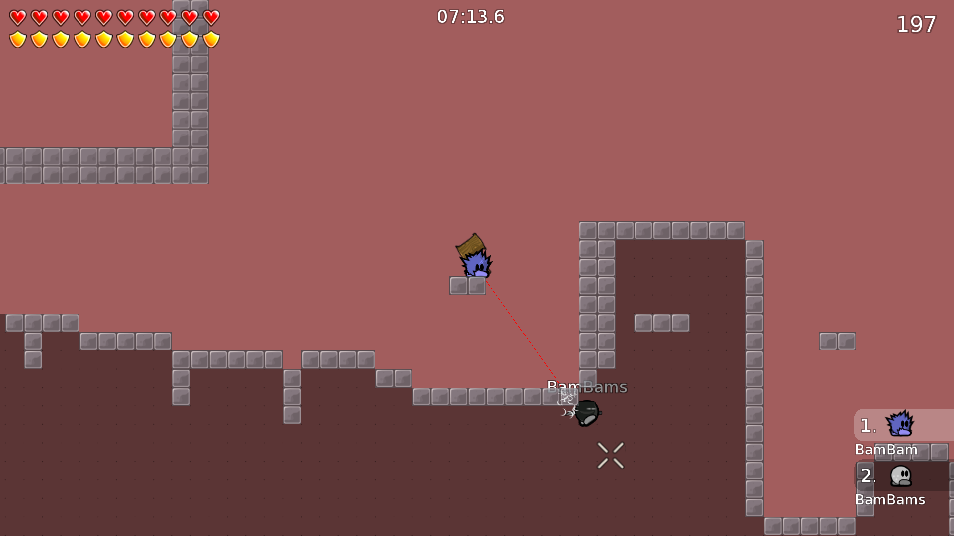 I wish I could say this map moderate 2*, but it's way too unbalanced. Make this part easier.