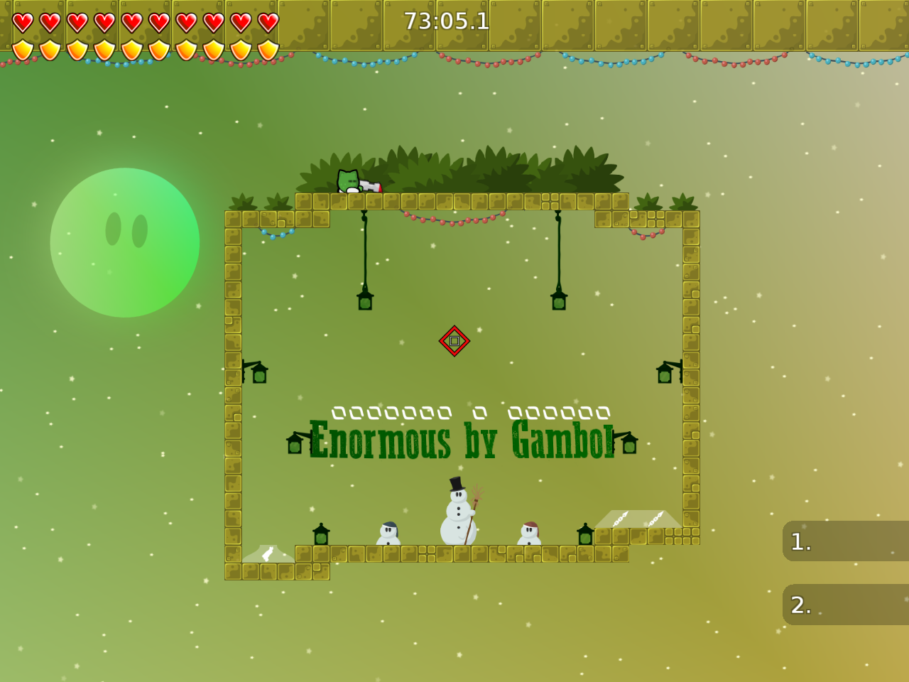 i suggest you to make a way back, people might accidentaly go in the tele (or you put the tele after the finish line)