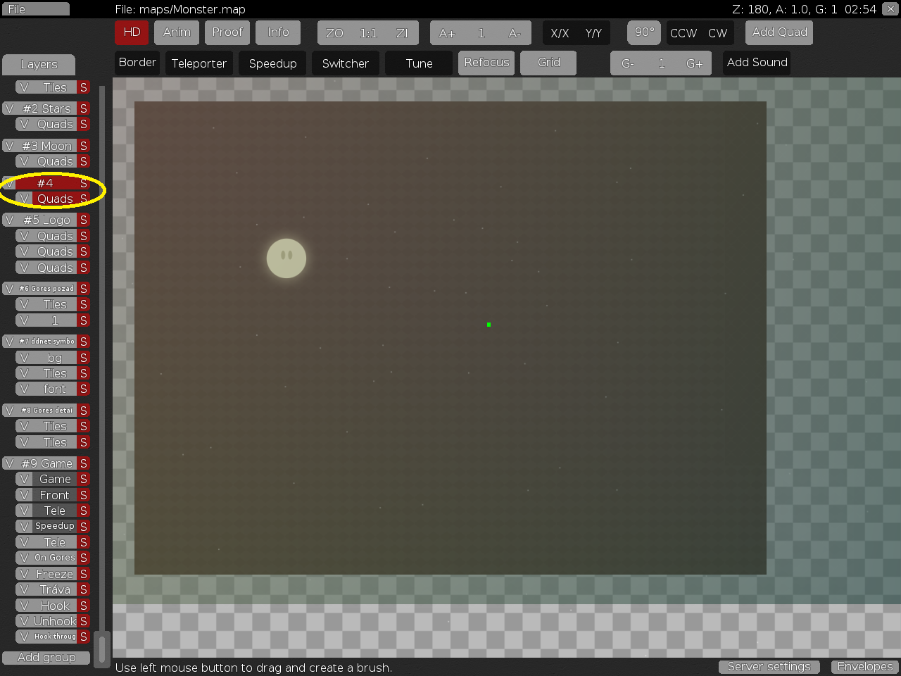 this layer can be HD (overlaying images are not good for slow computers)