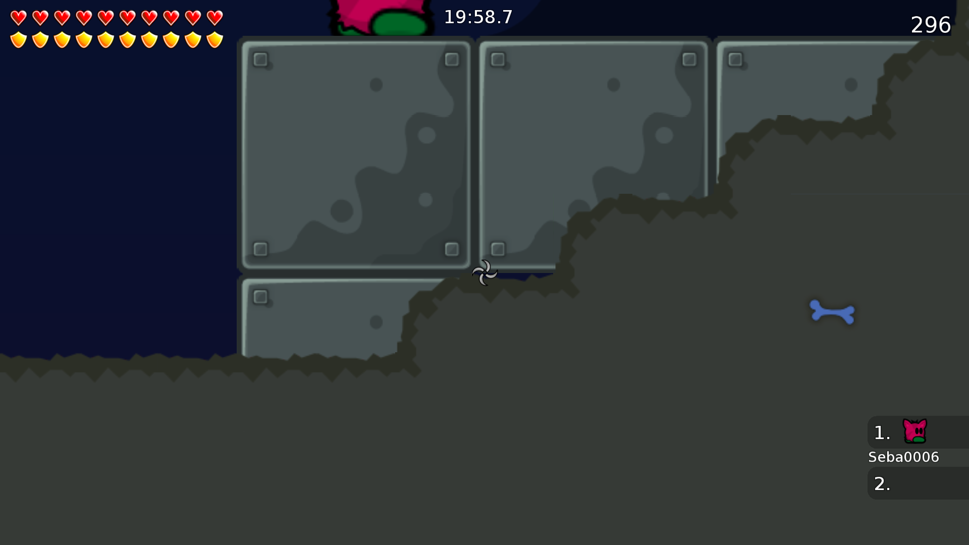 Graphical bug. This near the tele 15