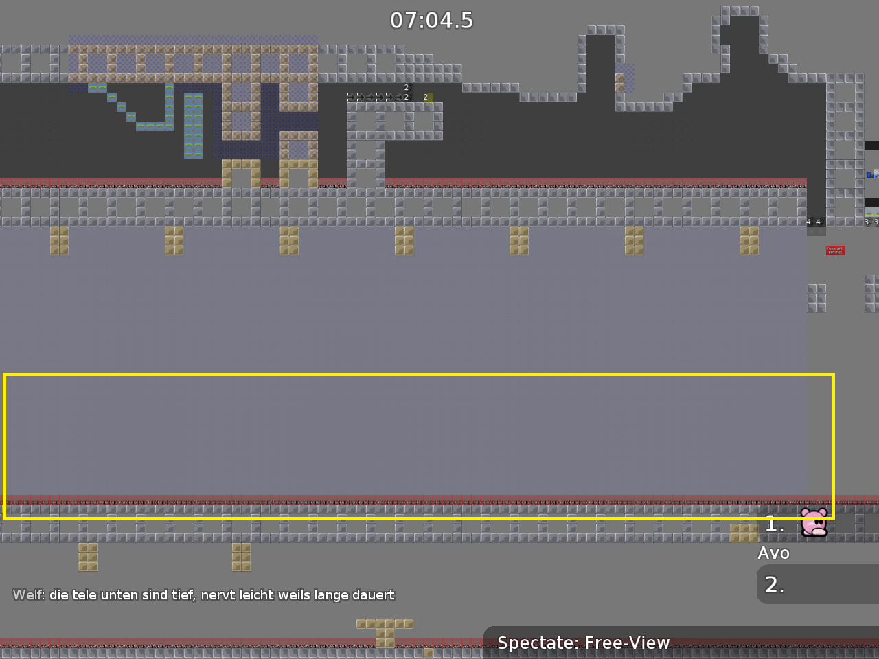 can you move the teleporters up? its annoying to wait everytime while failing