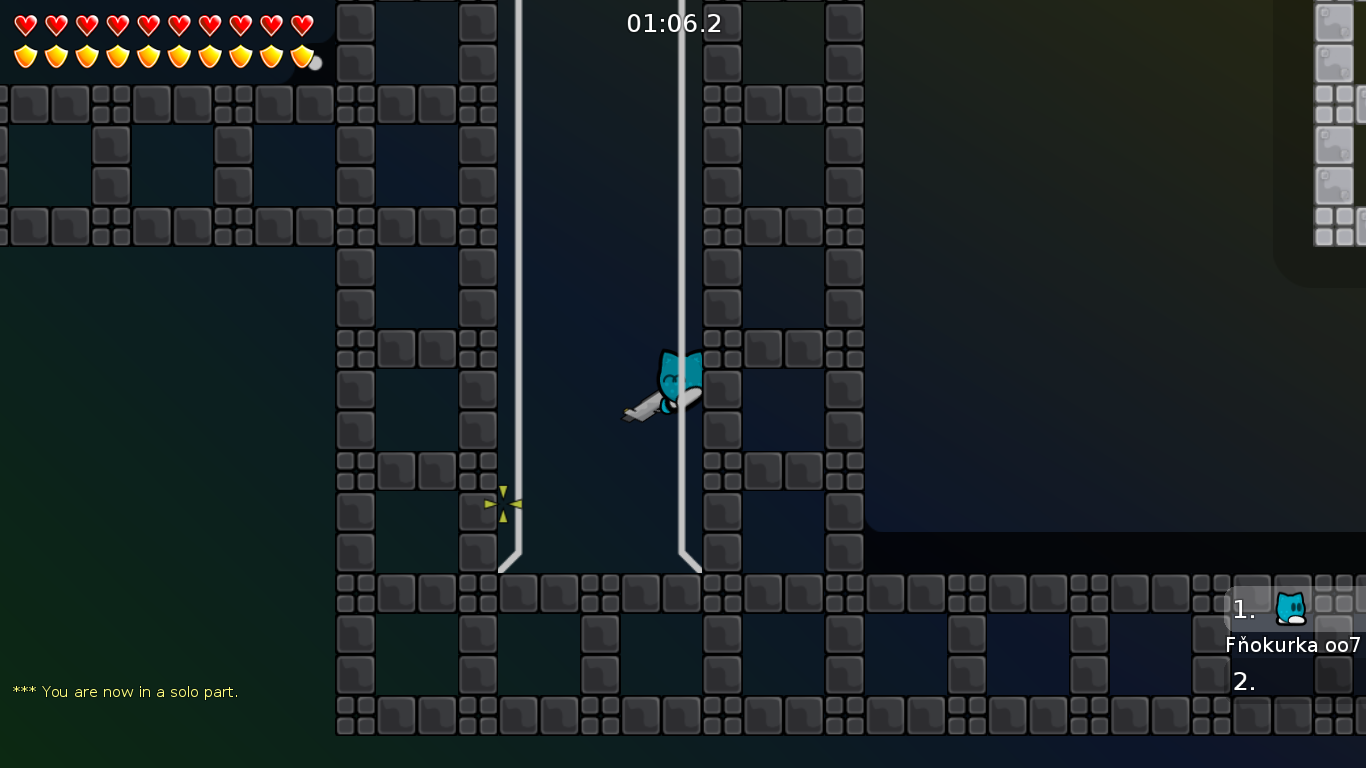 Maybe put this behind tee, it will look better.