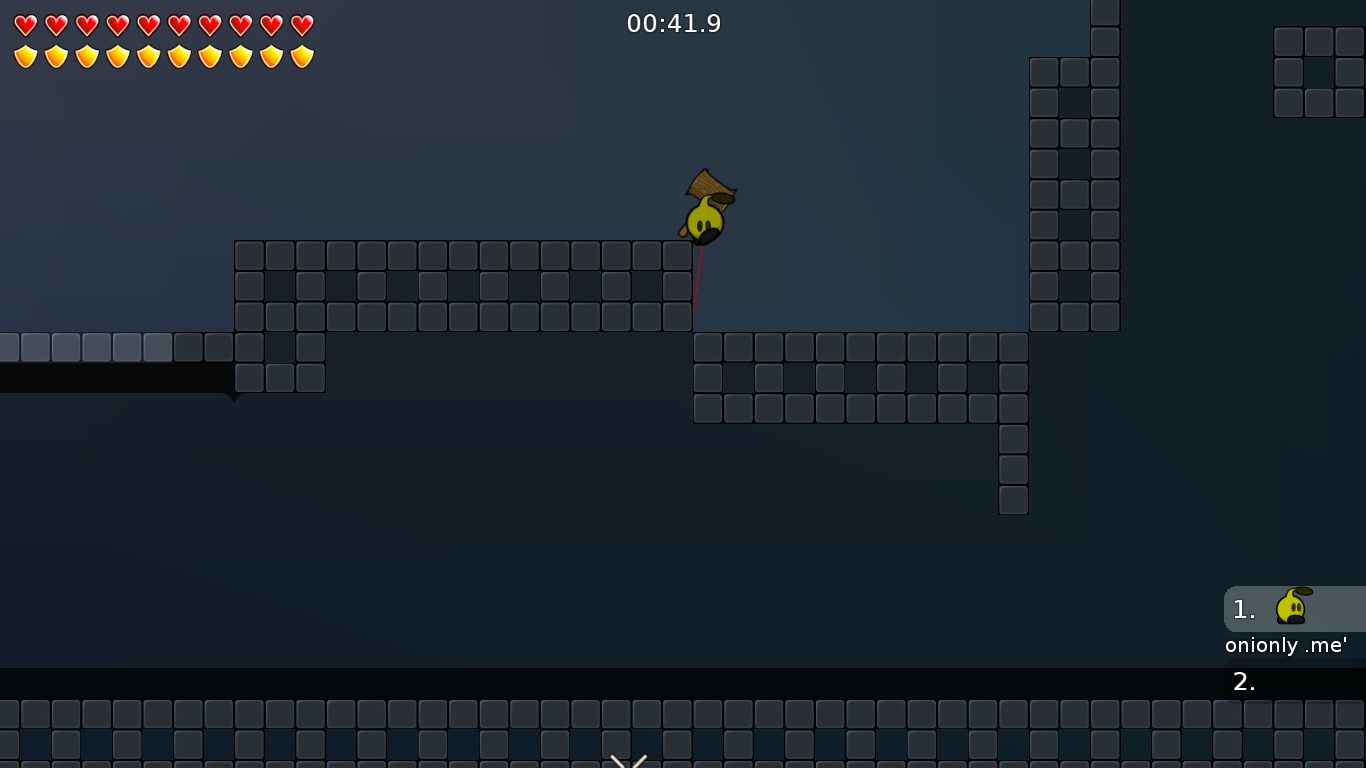 Aim 1, Edge hook, height: 4 blocks