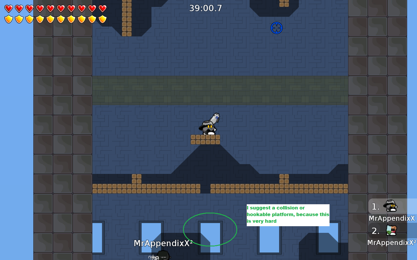 Just as a help: collision or hookable