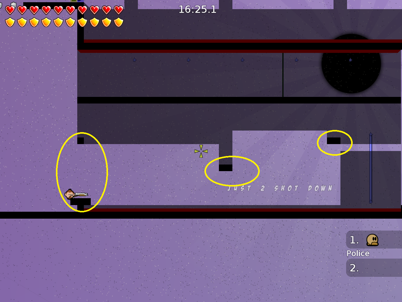 they are hookable but not marked