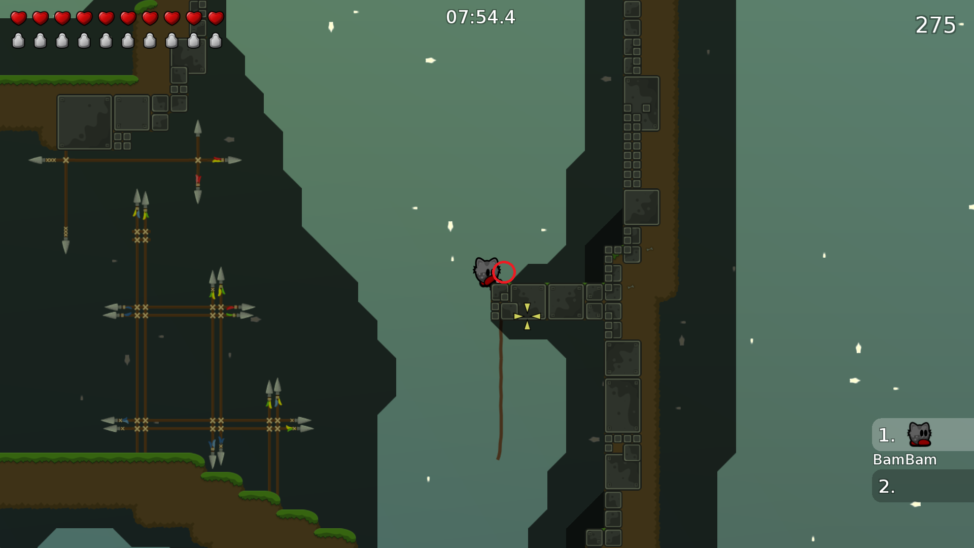 I think you should add more freeze here because It seems to not match the rest of the map's difficulty.