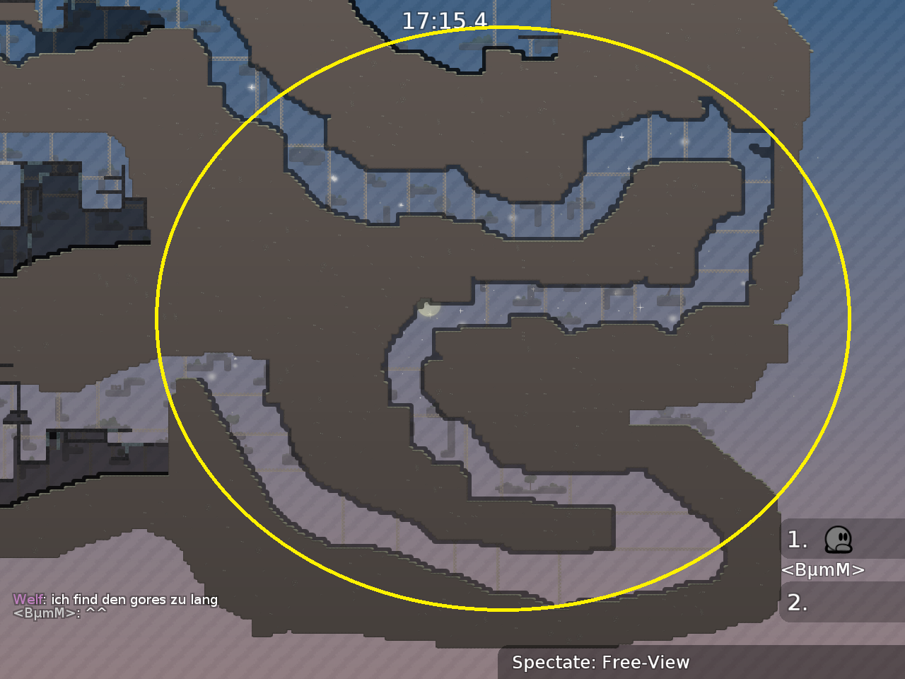 in my opinion this is too long and boring, you can cut it and put some harder shorter faily parts instead (to make it more interesting)