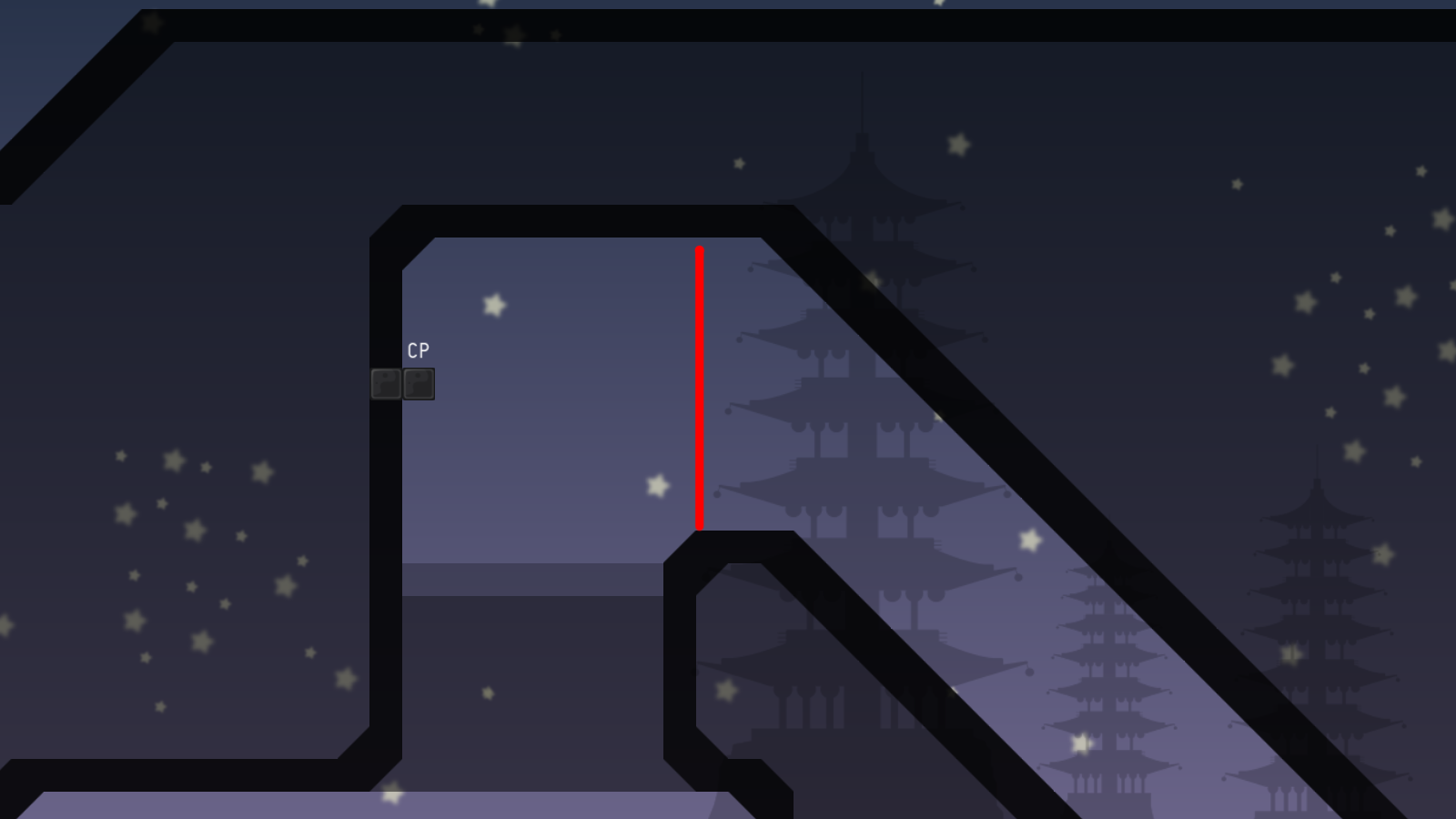 maybe you can add the check22 there, so that there is not only one check-tile on the unhookable stone?