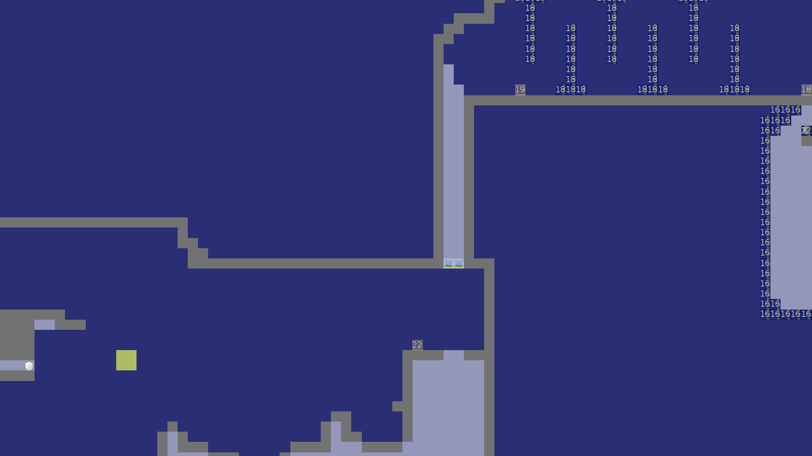 i dont really know how that part works, right now you just fall down and it teles you back up, you never reach the unhookable tiles with tele22 on it. Maybe you should move the upper freeze tube two tiles &gt;&gt;?