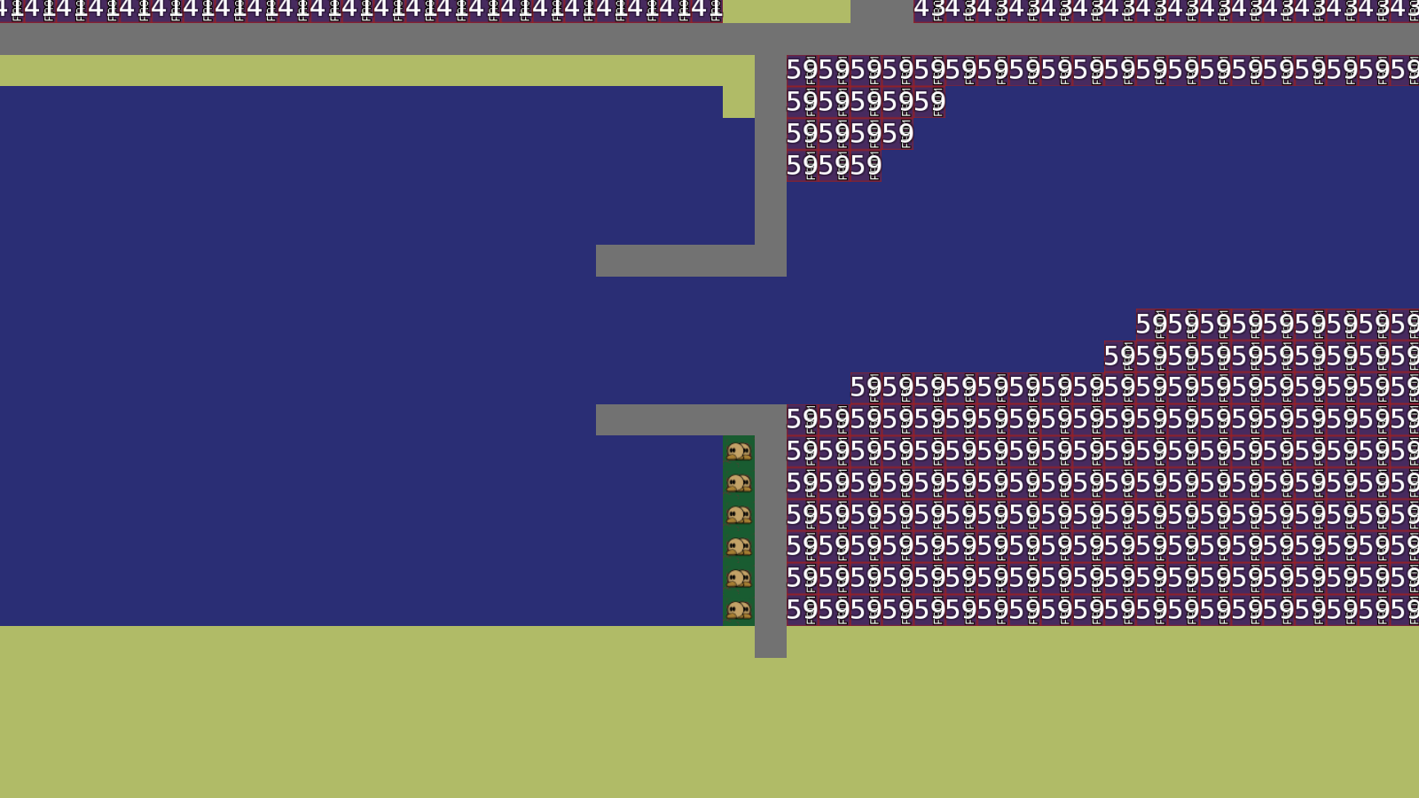 move unsolo up, so it's necessary to cross it