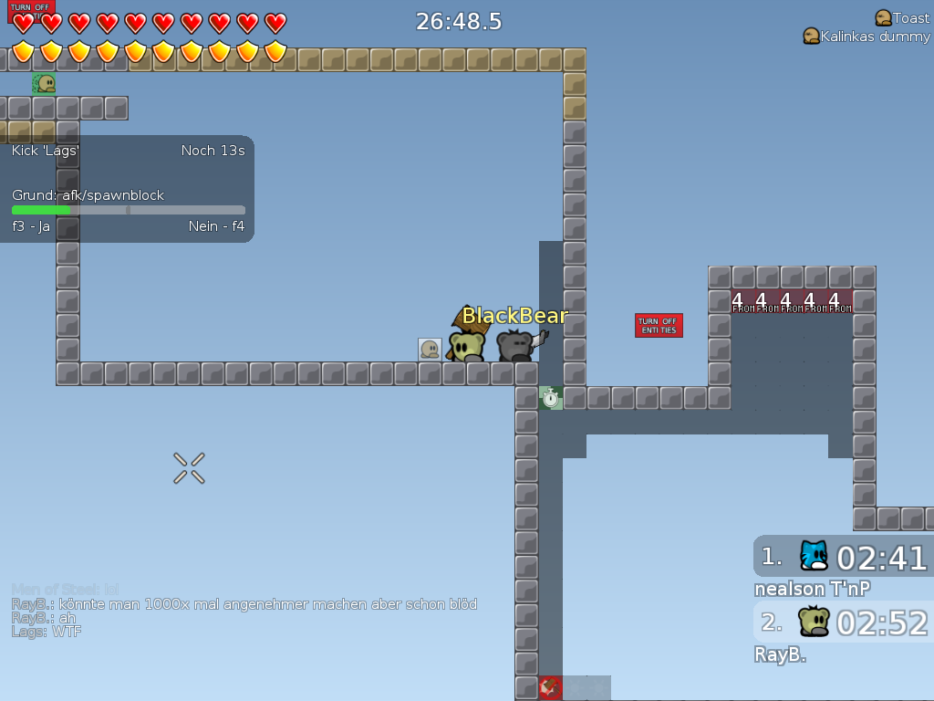 one spawn on the ground *-*