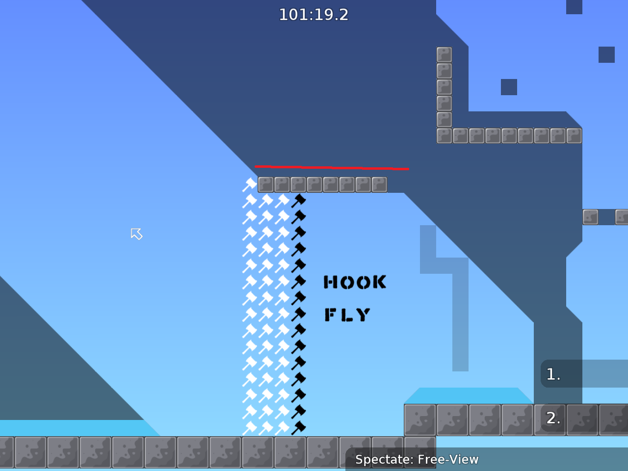 with 3 or more you can cheat hammer ^^ mappers decision