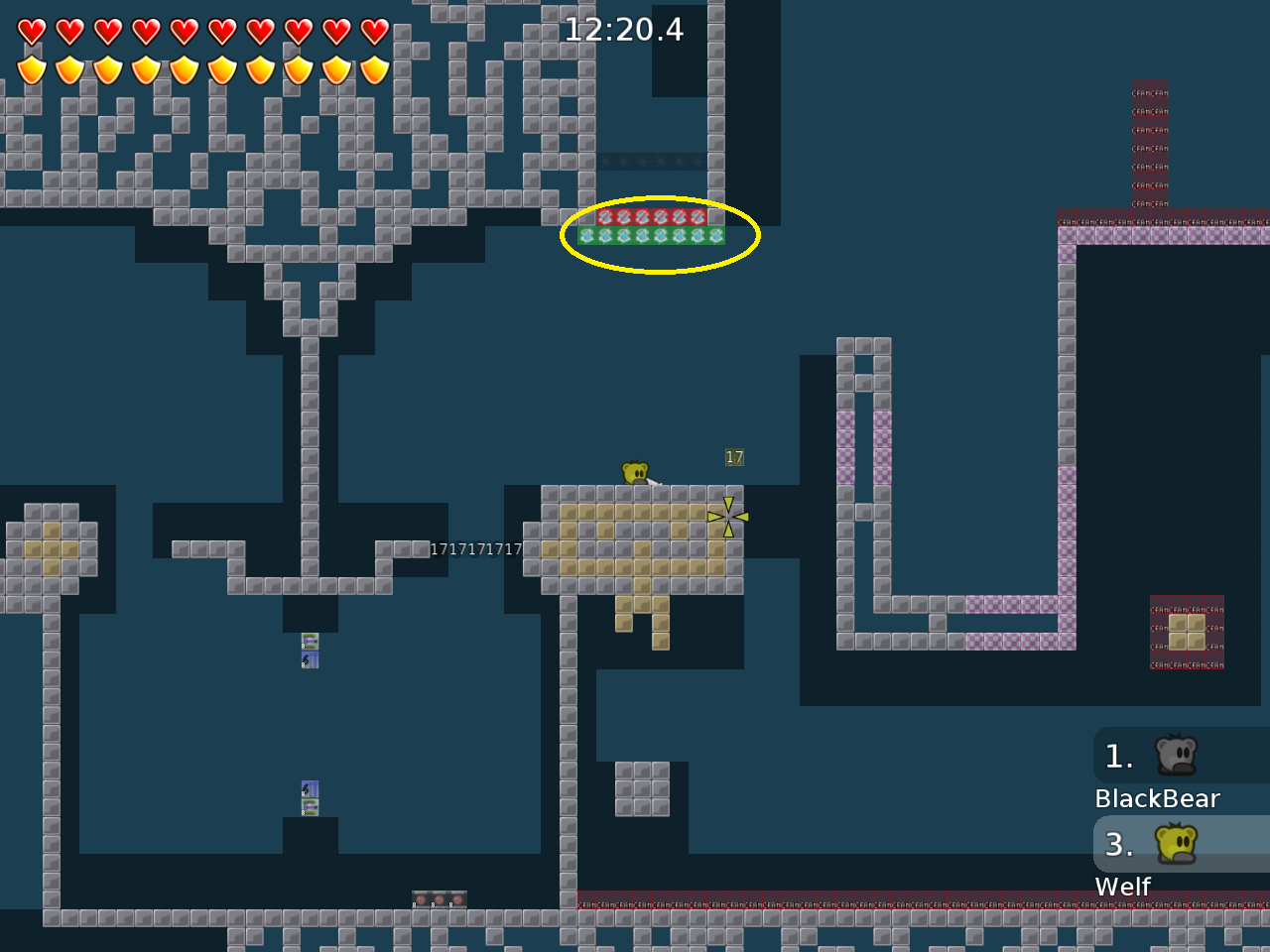 You can give your dummy superjump, so this is a little &quot;cheat&quot; (you don't need to change it)