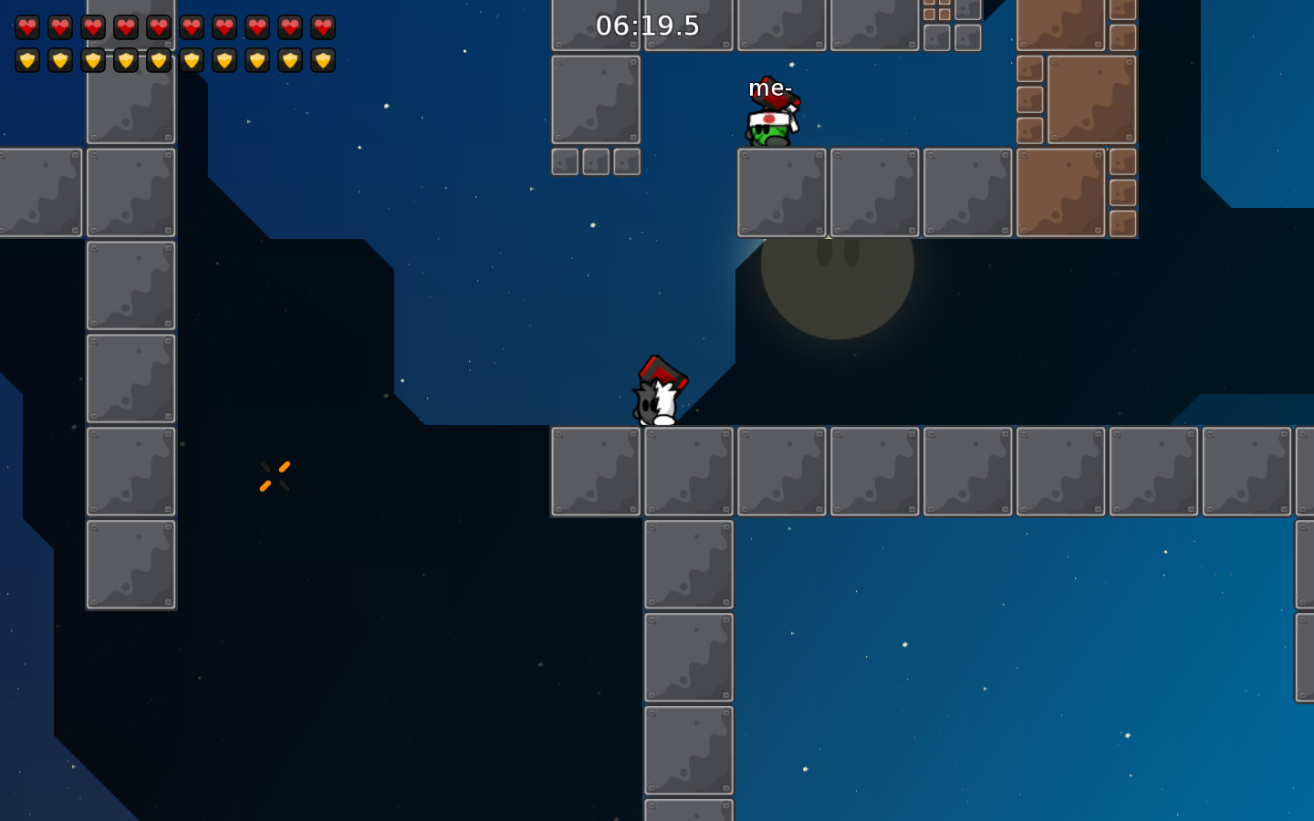 Maybe set a clear point from where they need to run off?