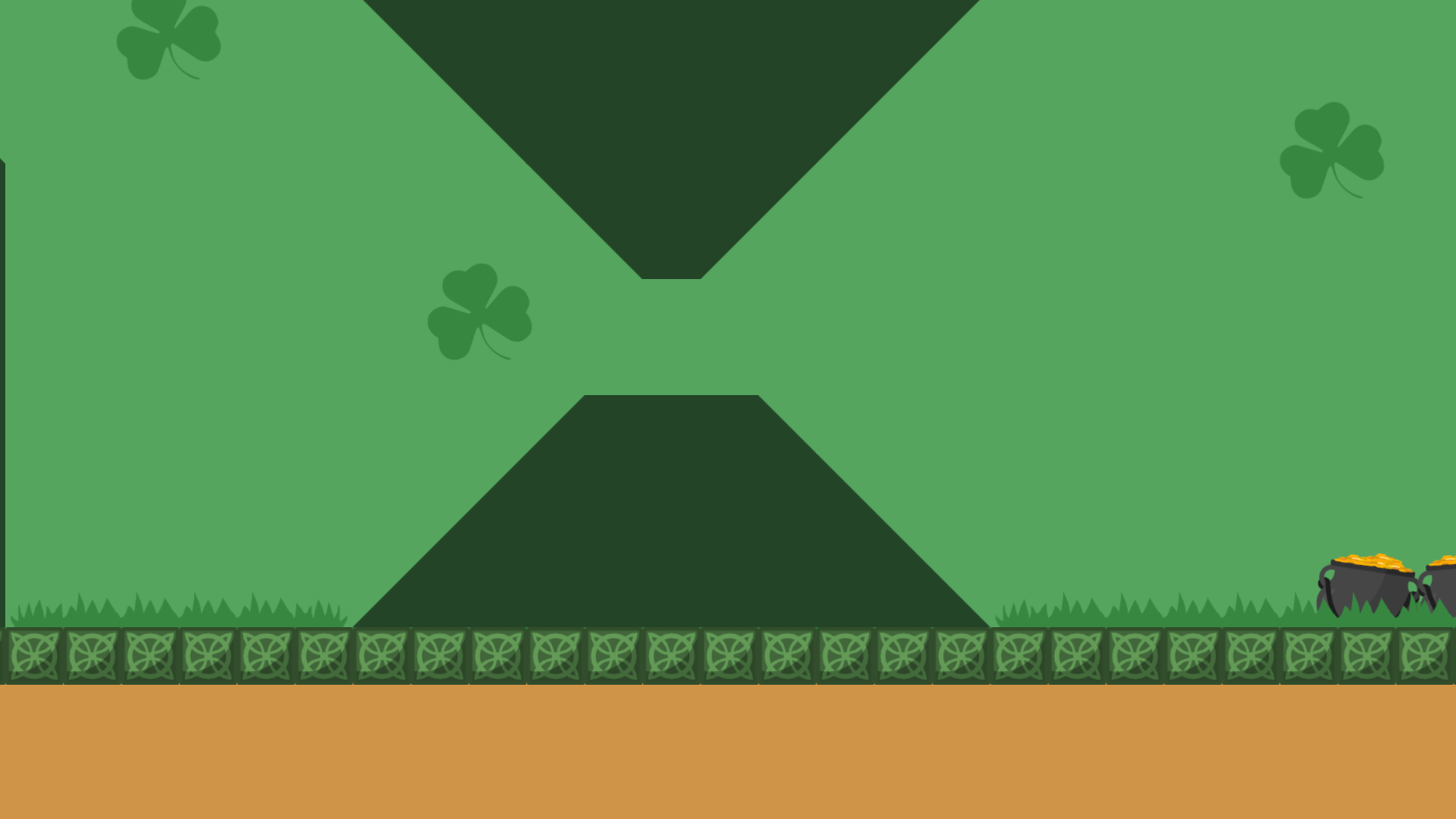 -1 row on the bottom,<br />so you can go through with one good-timed jump