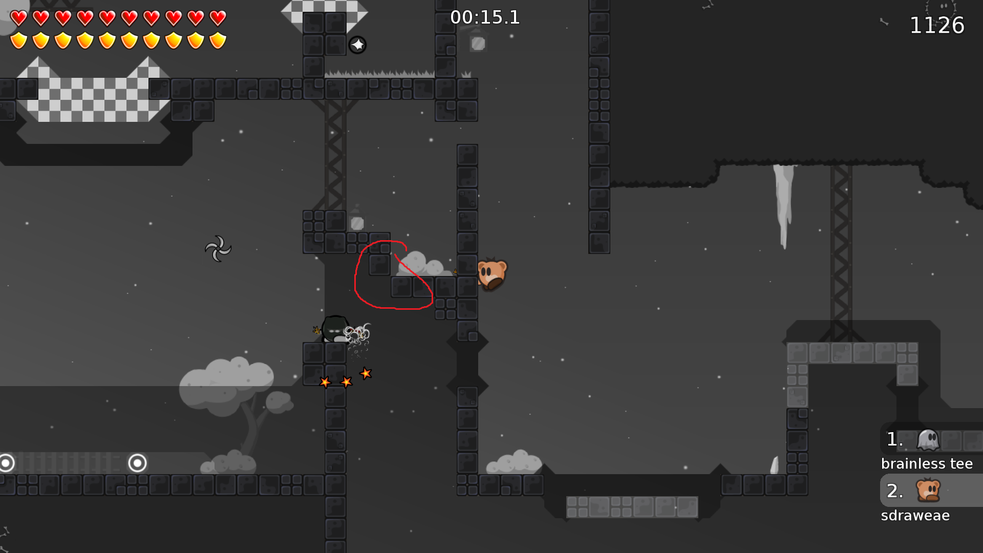 I don't know whether the player should try to do an edge hook - but if so it is easy skipable