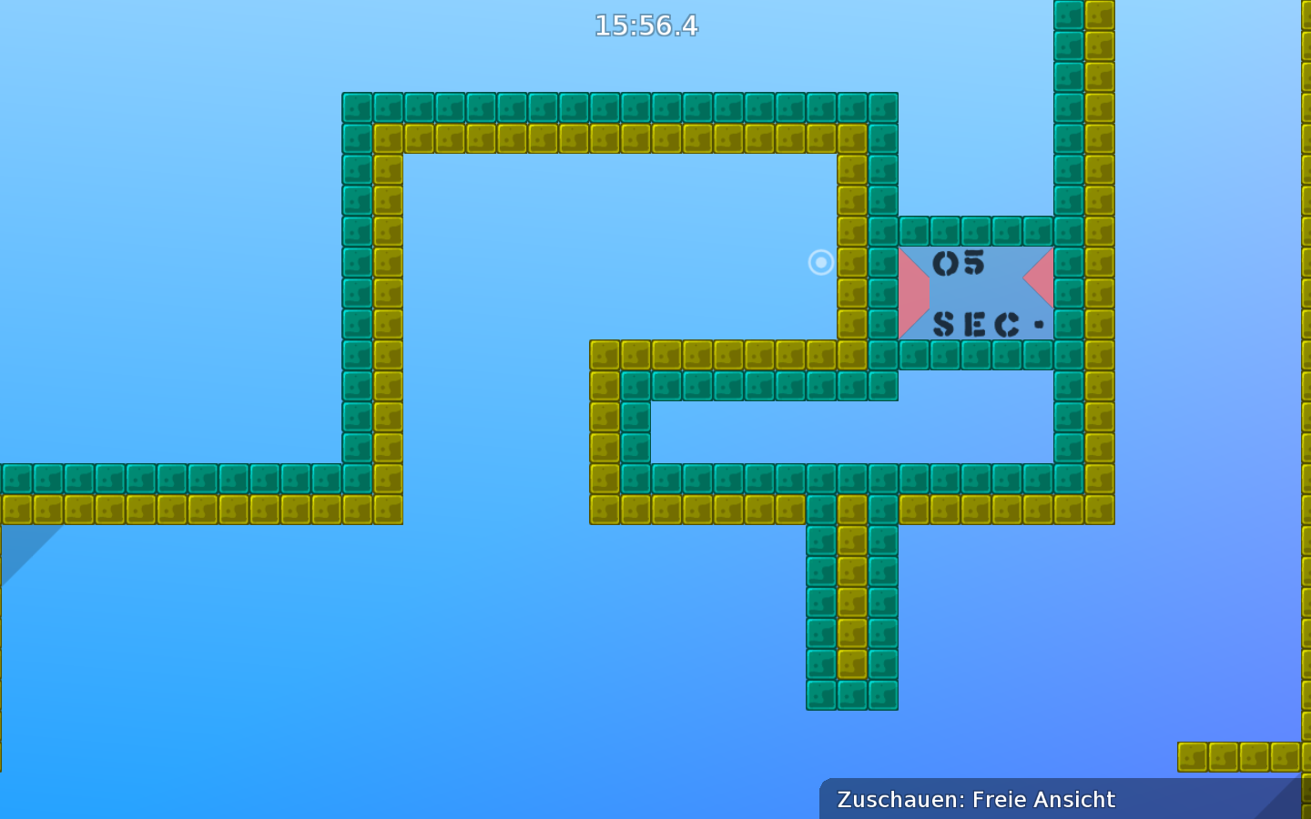 Maybe make this a solo part? You could hold the door open for everyone