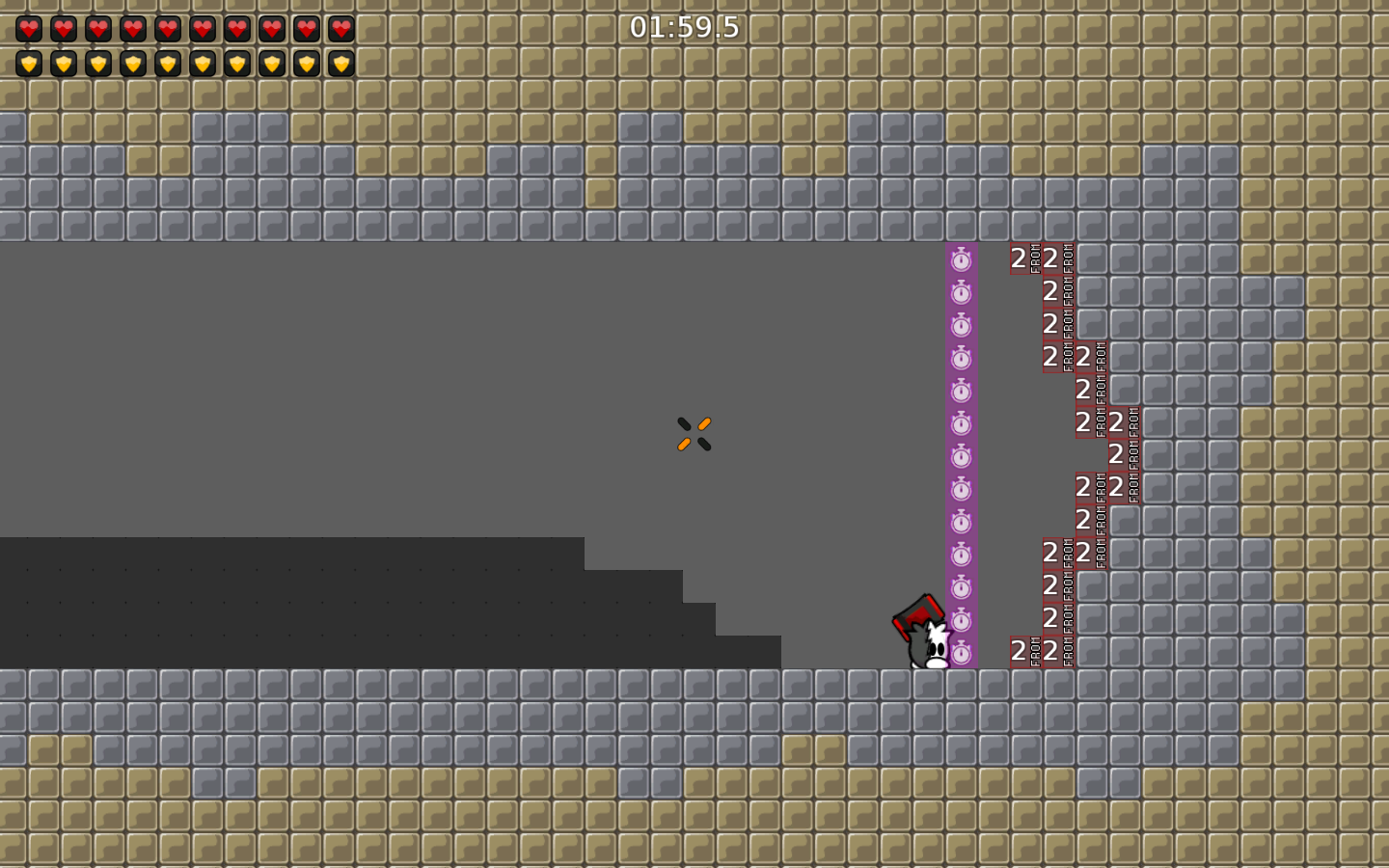 You should leave some space to land and join teams