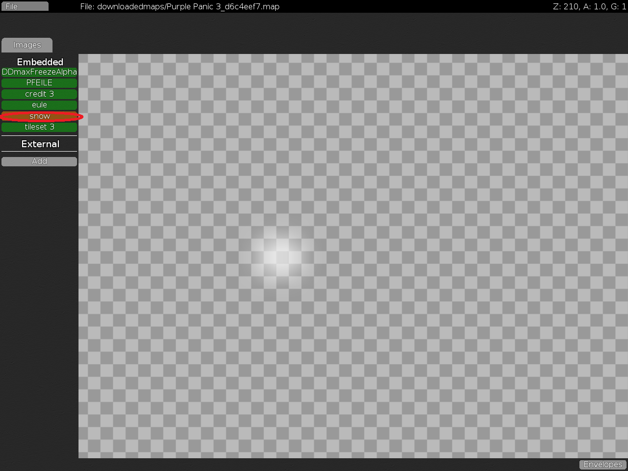 you embedded snow ^^