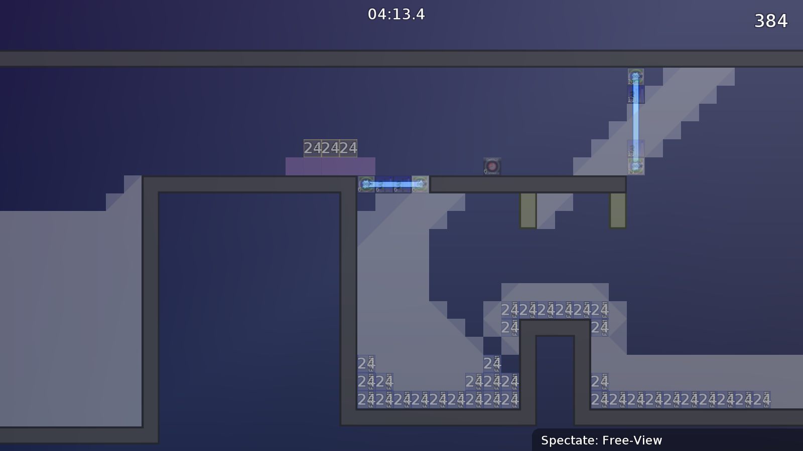 one freeze-tile too much under the switch-laser, but it doesnt matter