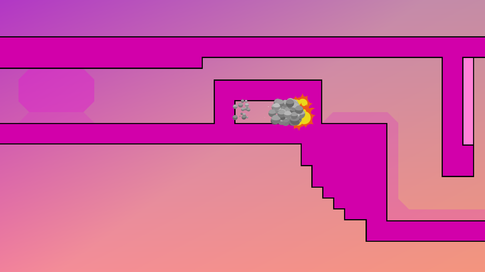 as laxa said, you can't see freeze and teleports very well sometimes (amybe change colors slightly)