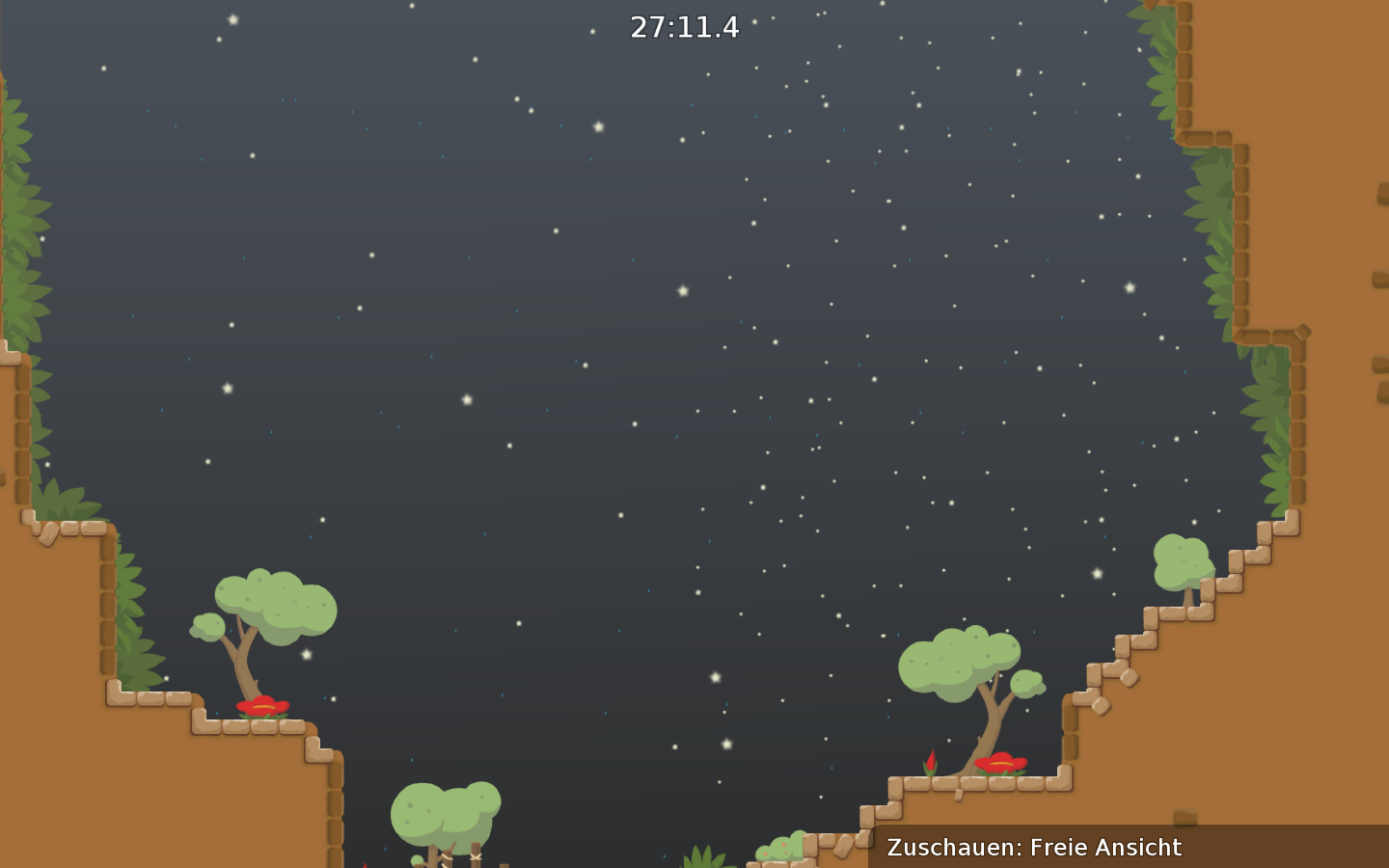 Stars missing at the finish