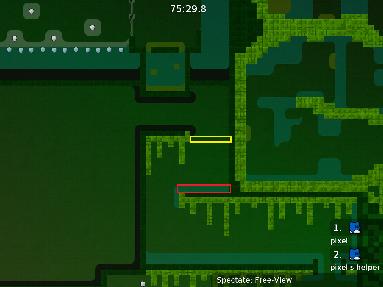 yellow: i suggest to make the previous part solo, red: maybe remove freeze so you don't fail because you cant hook something after getting unsolo (there might be another tee blocking that hook), just a suggestion