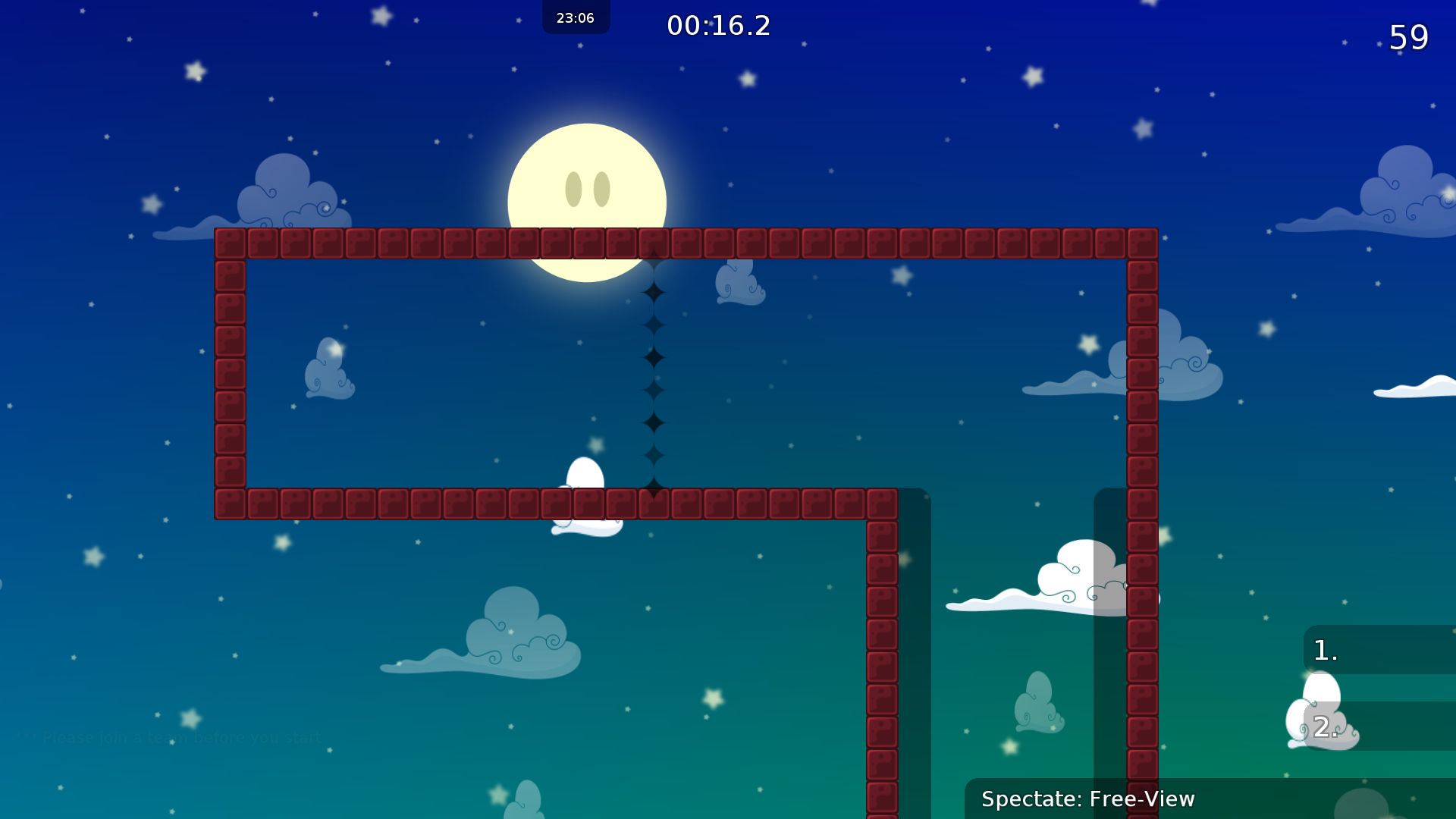 Its possible to get both tees through without a single Tee in deep.(everyone told me impossible.... took me 1min)