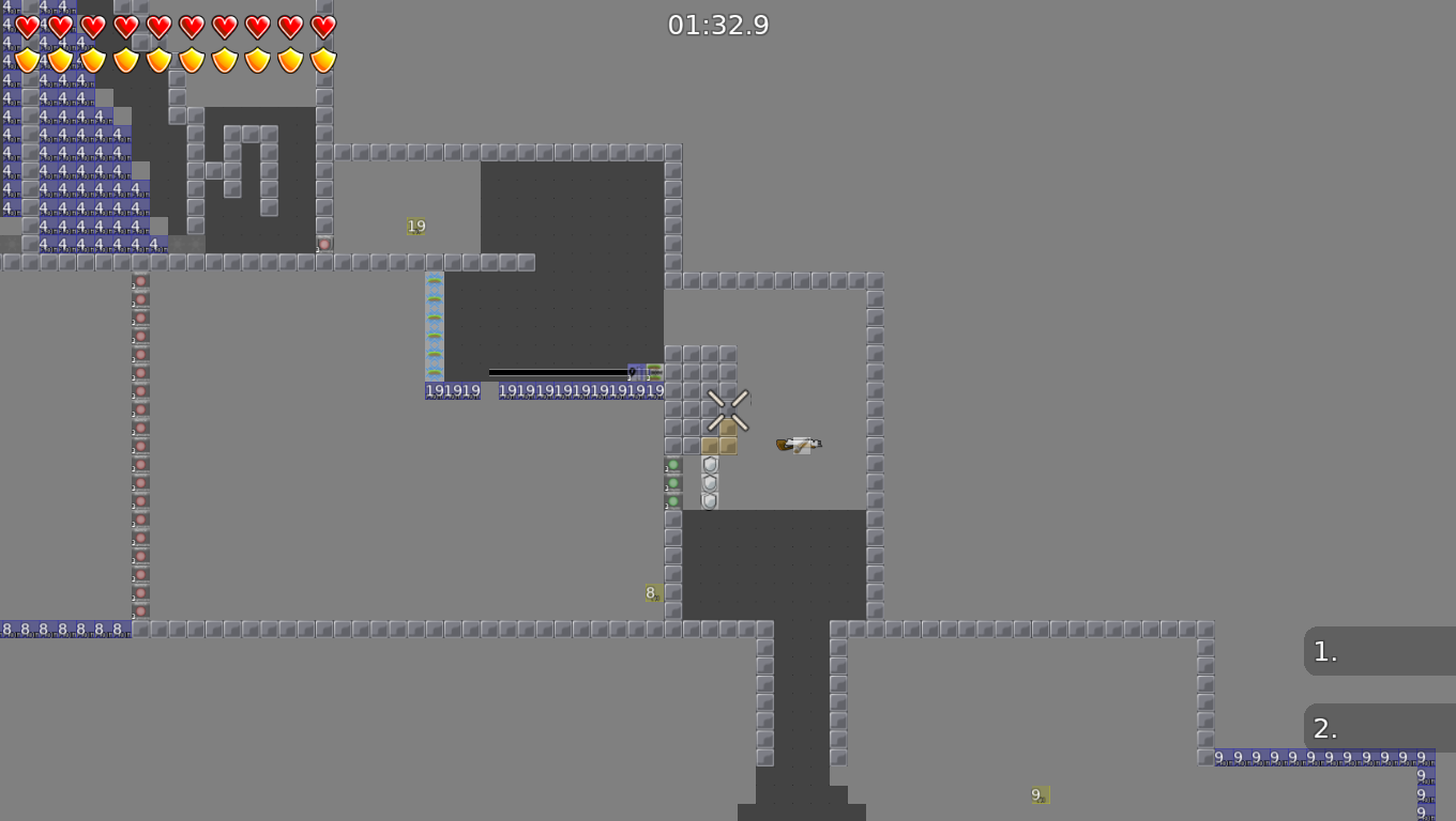 Get this shotgun and go back to start