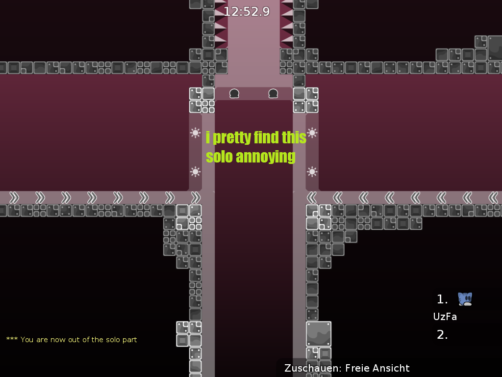 Maybe im just to bad for this solo,<br />but it was for me to hard .-.