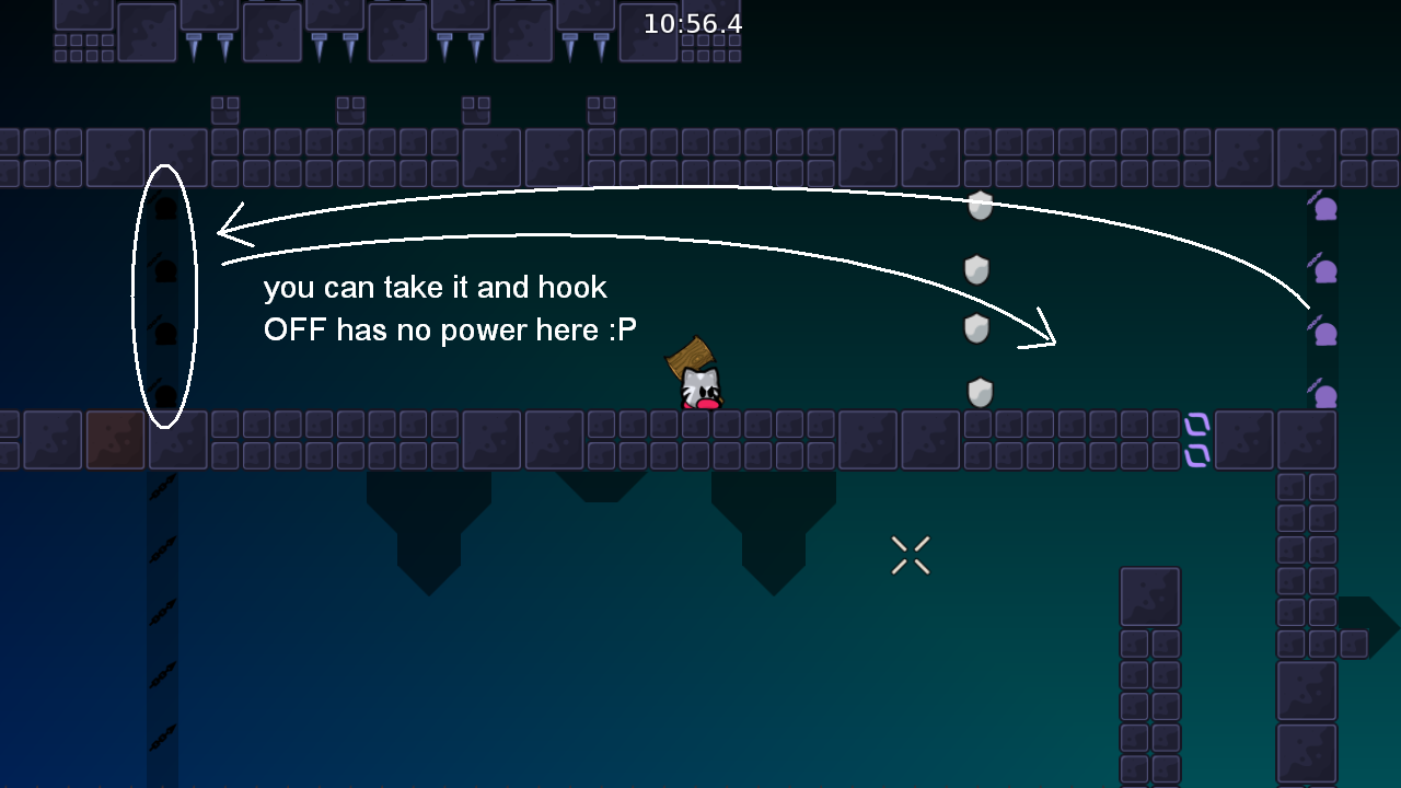 But you can’t hook him &lt;&lt;&lt; anyway, so I don’t understand this tiles here. Looks like spam for me.