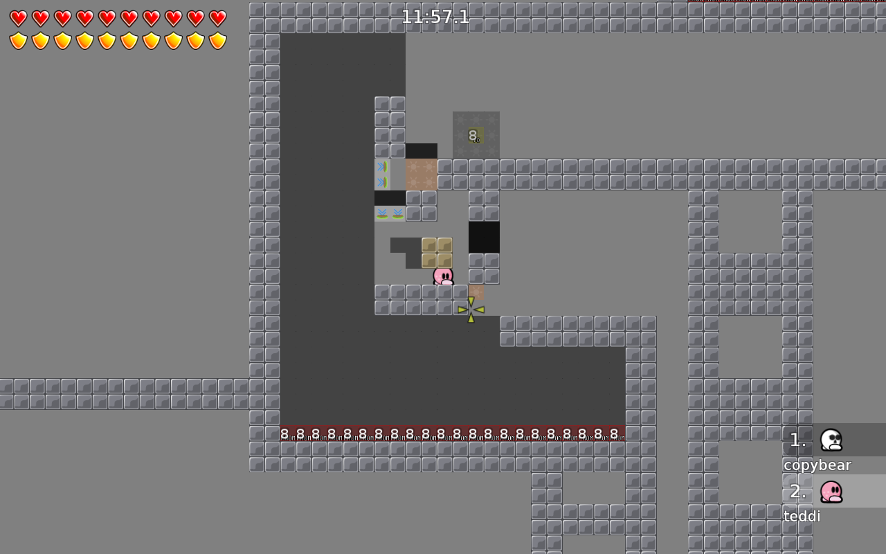 the hookable in the middle is &quot;nothing&quot; idk how to explain xD i can jump through it etc and its unmarked.