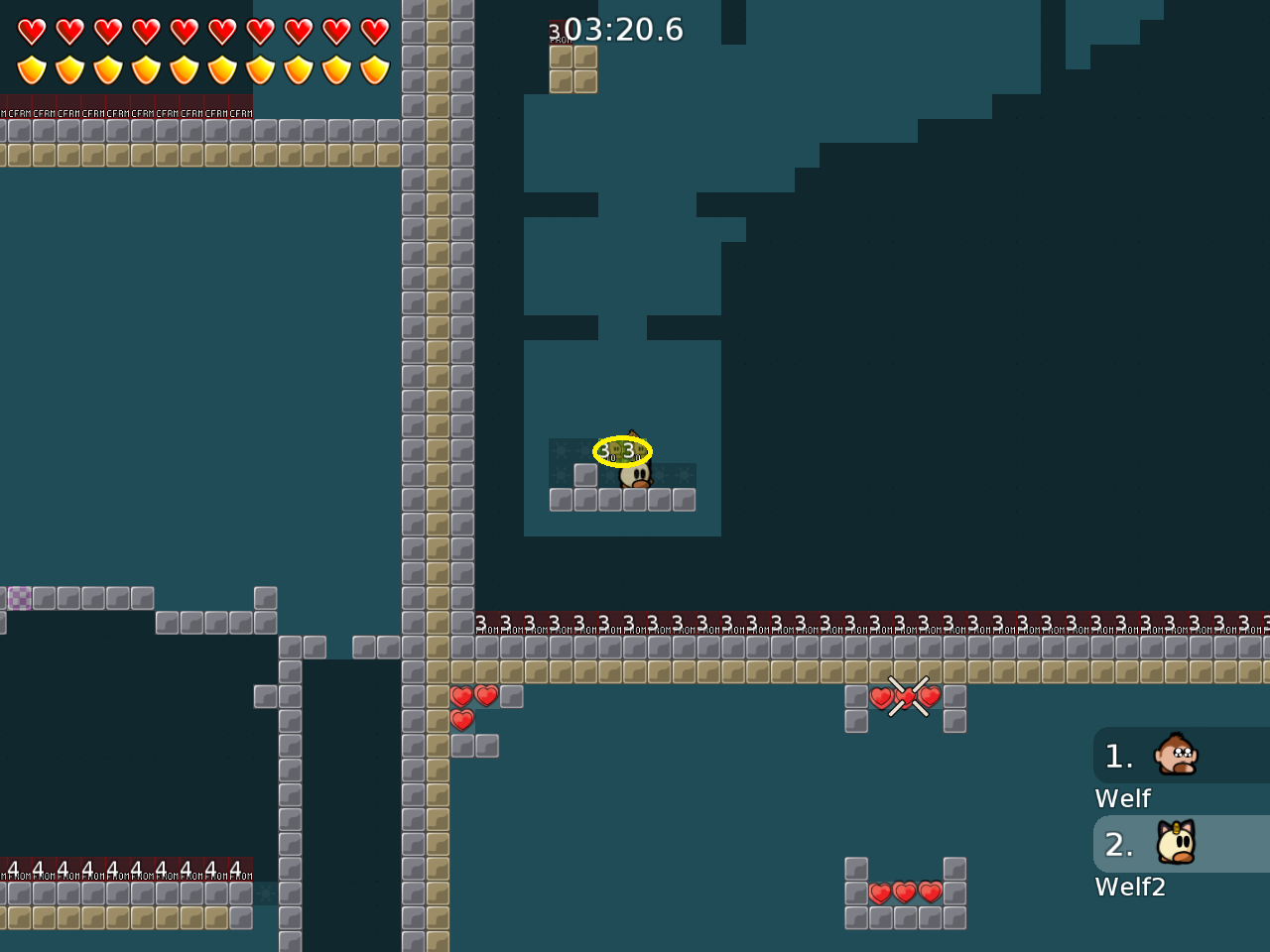 you might add more solo tiles around the to tile, since (as far as i know) it might be bugged if many tees go in at the same time (and you skip solo)