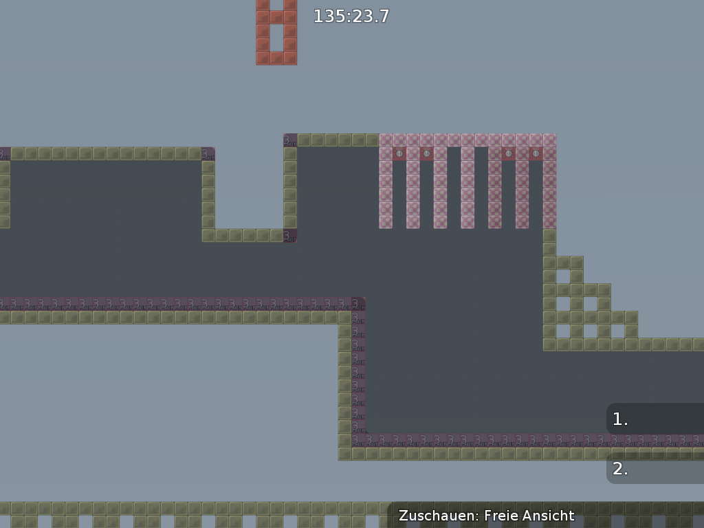 In many parts, you should use the Red Tele, to avoid cheats/cuts.