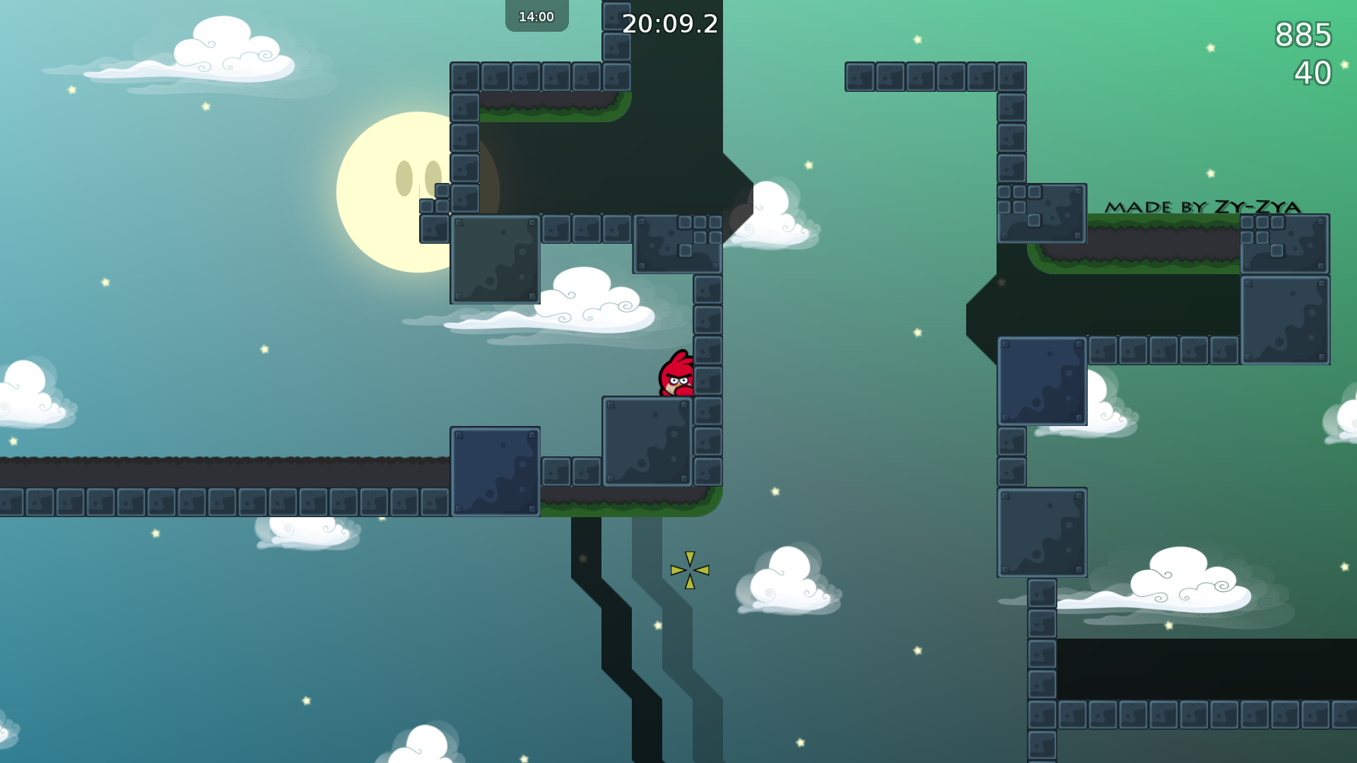 At the top one you see croner freezees without beeing actual freezes. On the bottom one you see corner freezees beeing actual freezes.