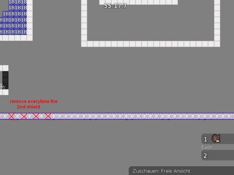 remove every time the 2nd shield