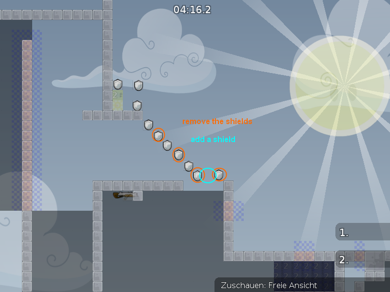 remove and add shields