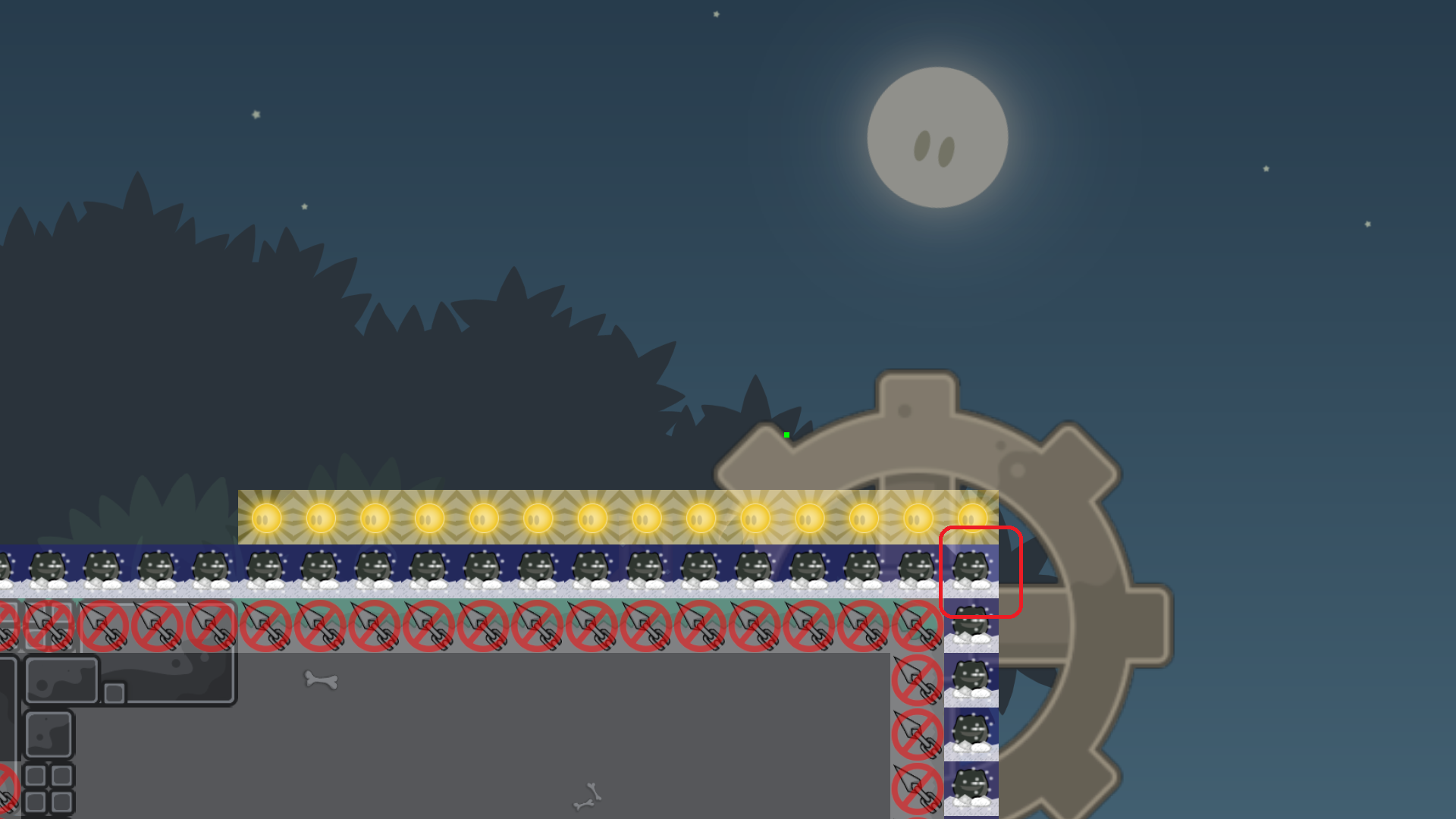 Marked as unfreeze, but freeze-gametile