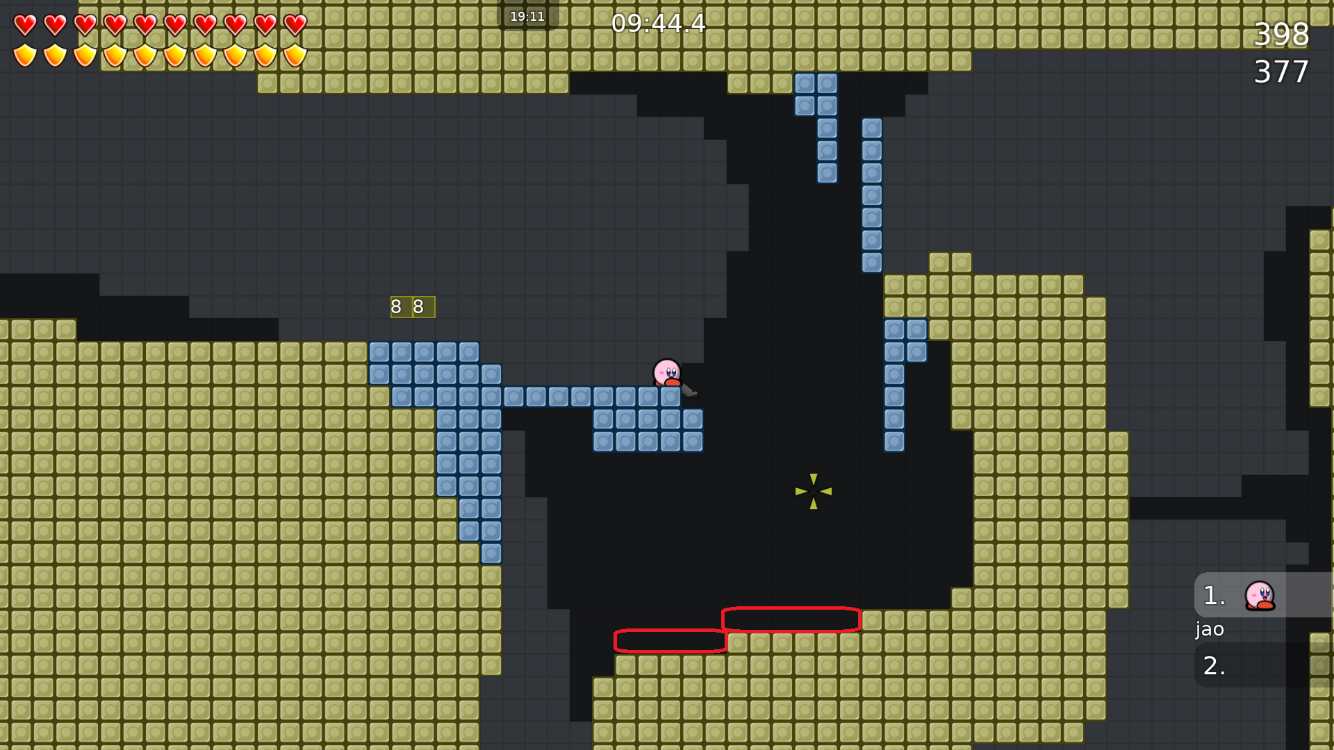 Add tele so it's not fail if only one player got laser. (Suggestion)