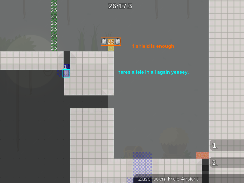 tele in wall, 1 shield is enough