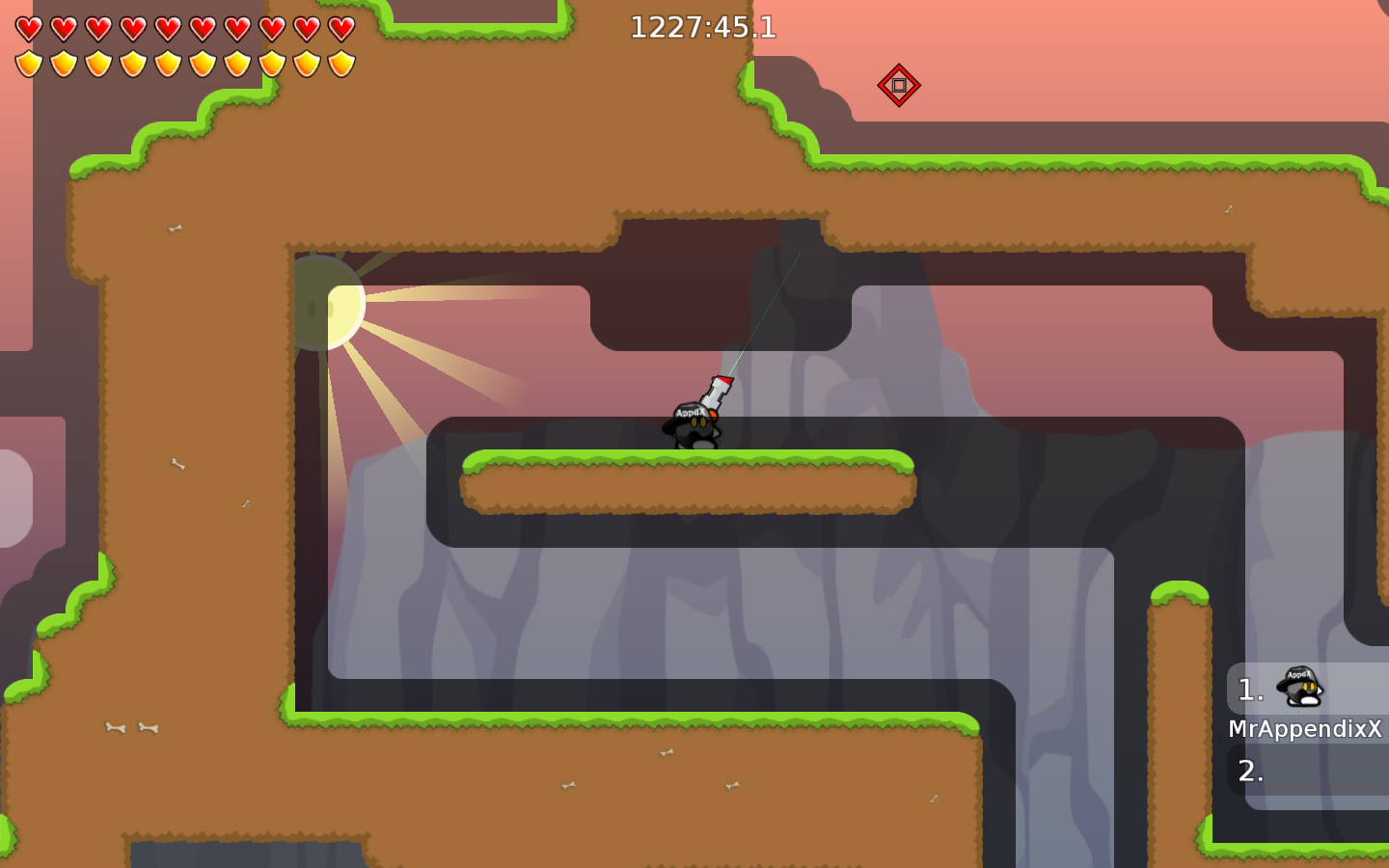 not marked entity (or one too many ;)